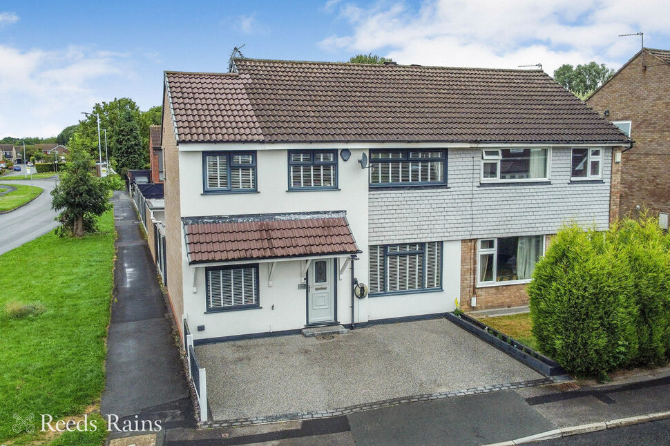 Main image of 4 bedroom Semi Detached House for sale, Bickerton Drive, Hazel Grove, Cheshire, SK7