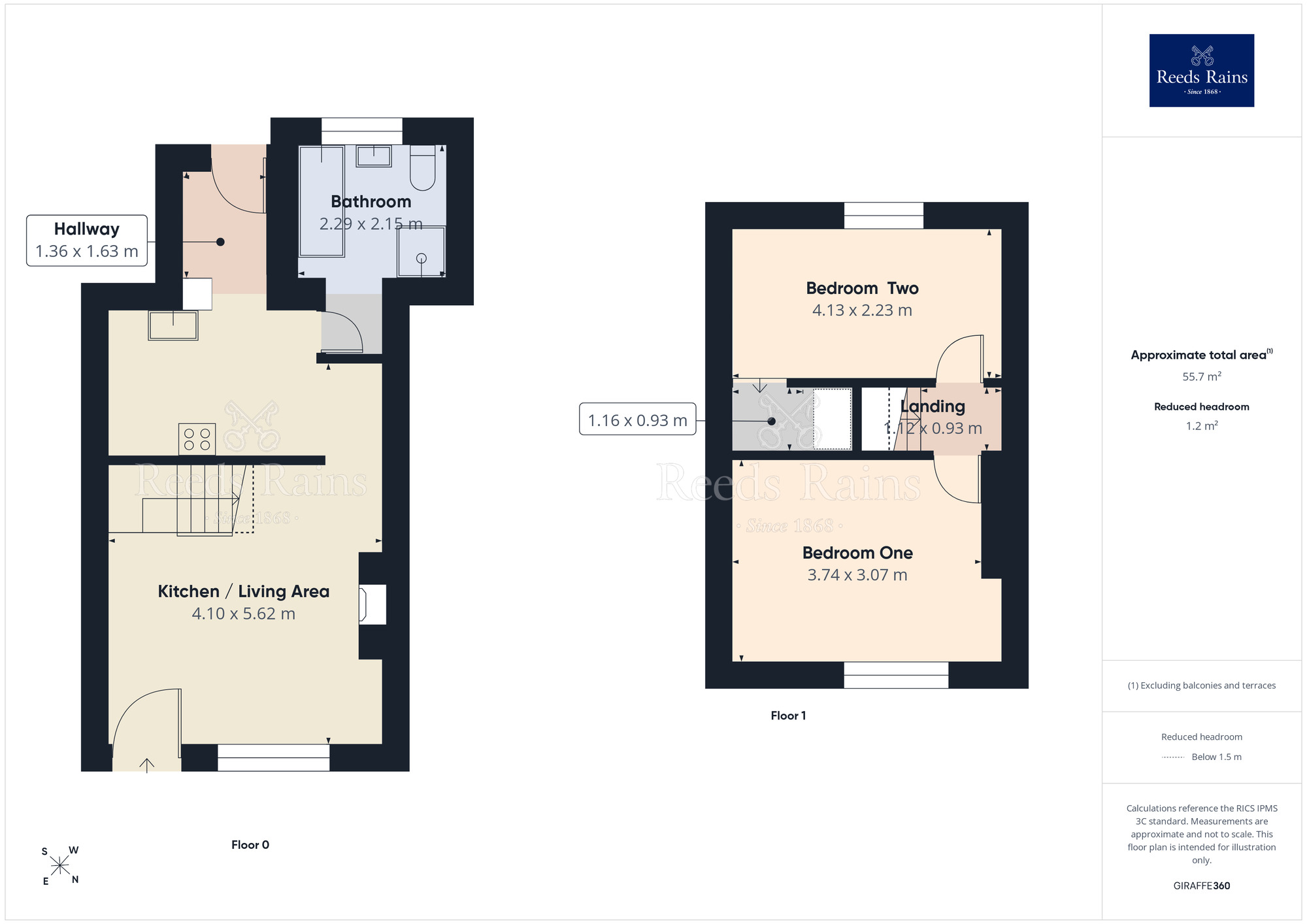 Floorplan of 2 bedroom Mid Terrace House to rent, Chapel Houses, Hazel Grove, Cheshire, SK7