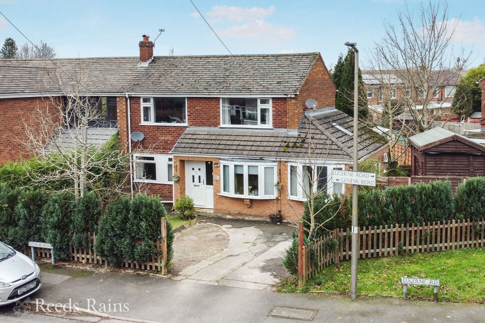 Main image of 4 bedroom End Terrace House for sale, Geneva Road, Bramhall, Cheshire, SK7