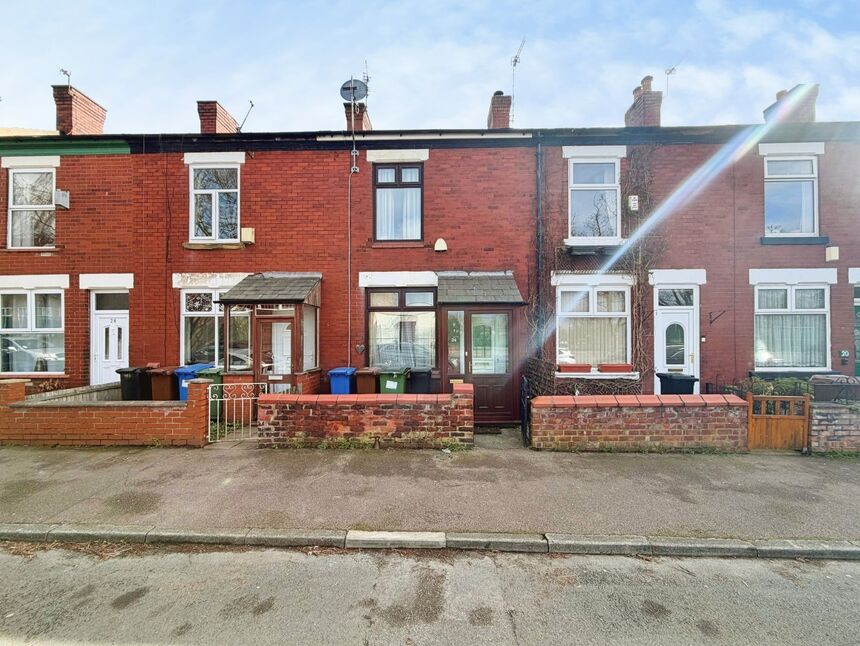 Main image of 2 bedroom Mid Terrace House for sale, Lake Street, Great Moor, Cheshire, SK2