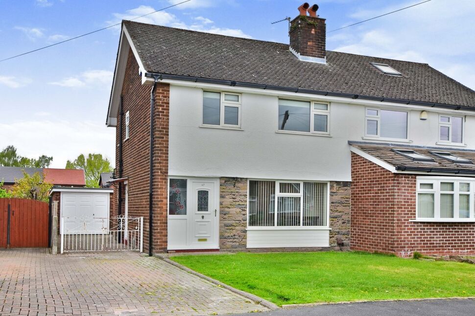 Main image of 3 bedroom Semi Detached House for sale, Oakland Avenue, Offerton, Cheshire, SK2