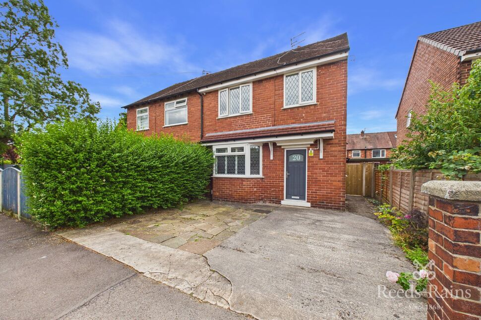 Main image of 3 bedroom Semi Detached House for sale, Woodlands Park Road, Offerton, Cheshire, SK2