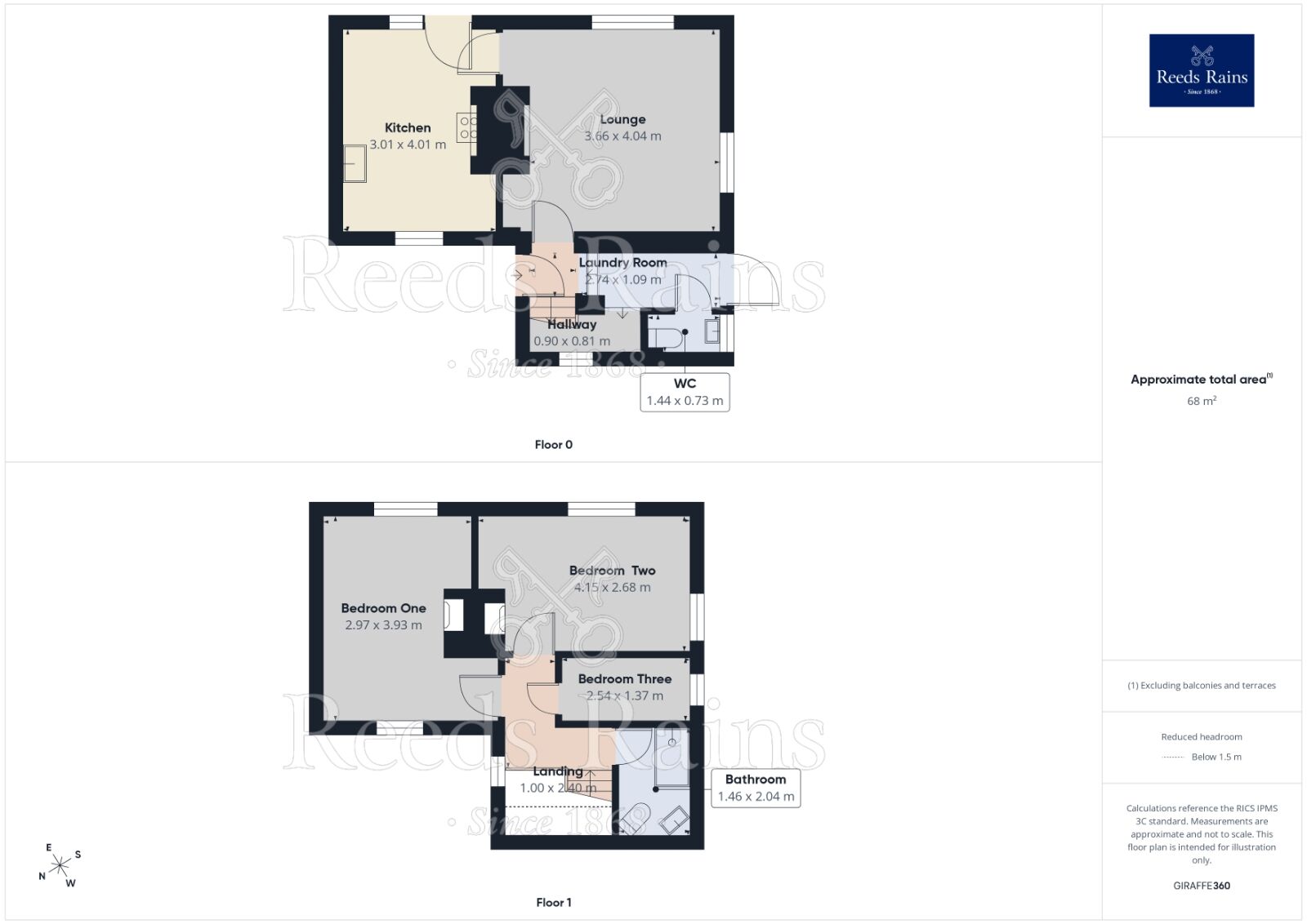 Floorplan of 3 bedroom Detached House to rent, Wood Lane, Sheffield, S6