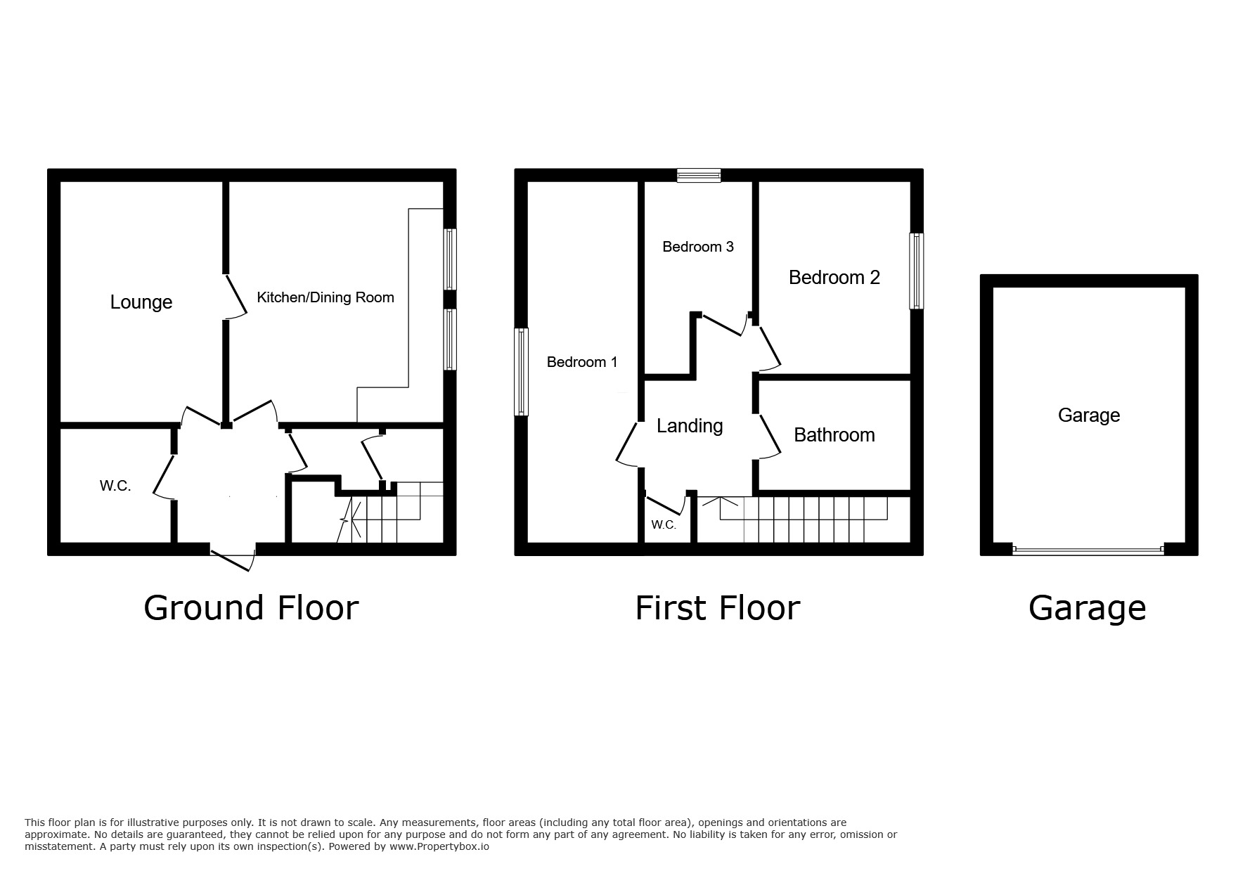 Floorplan of 3 bedroom Semi Detached House to rent, Birley Moor Road, Sheffield, South Yorkshire, S12