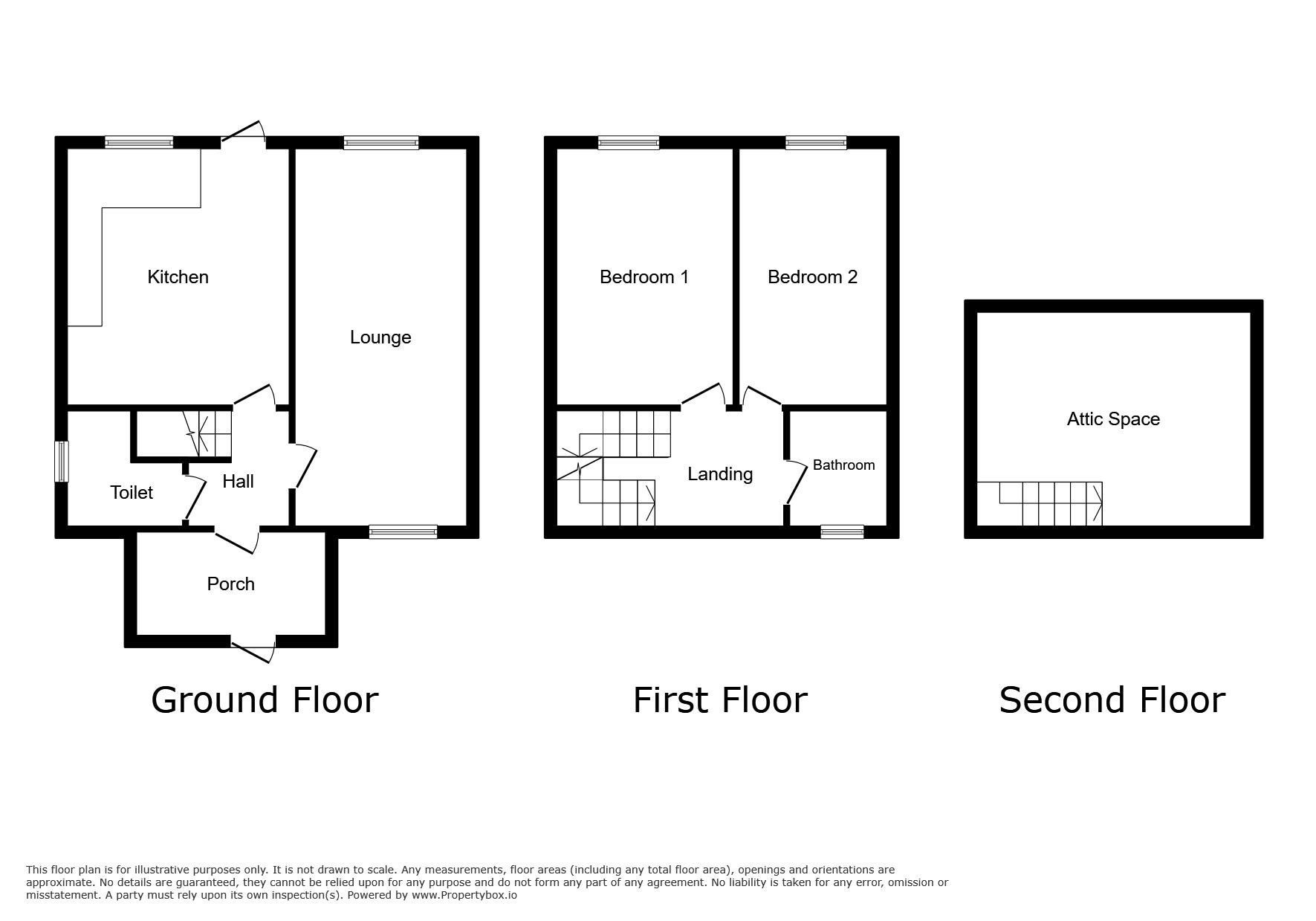 Floorplan of 2 bedroom Semi Detached House to rent, Palgrave Road, Sheffield, South Yorkshire, S5