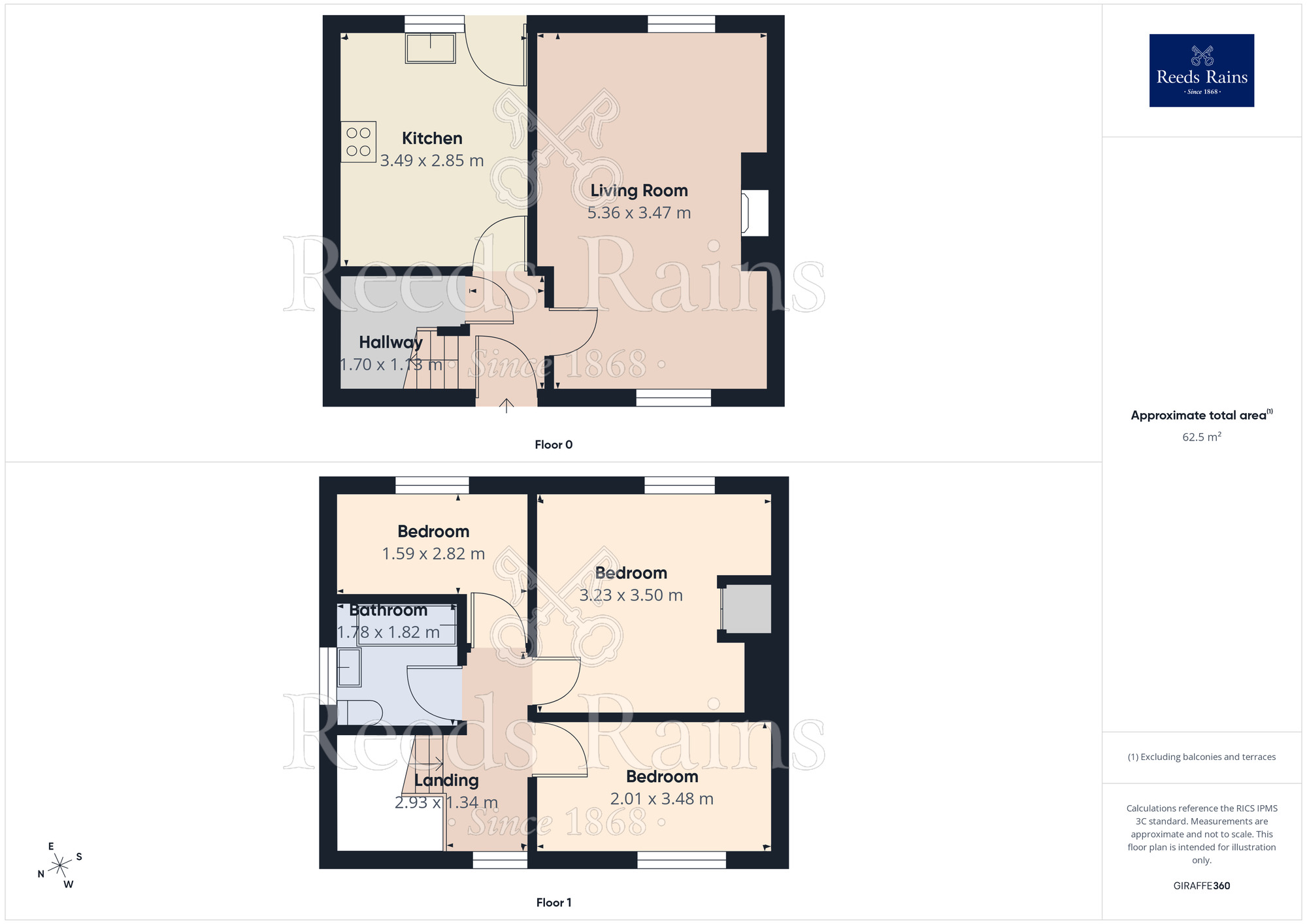 Floorplan of 3 bedroom Semi Detached House to rent, Bellhouse Road, Sheffield, South Yorkshire, S5