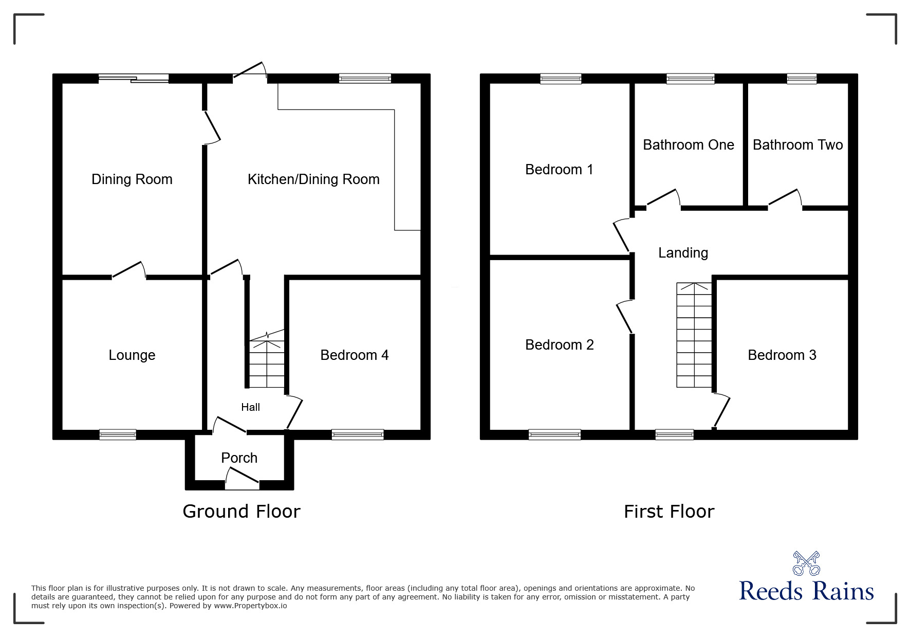 Floorplan of 4 bedroom Semi Detached House to rent, Brightholmlee Lane, Wharncliffe Side, South Yorkshire, S35