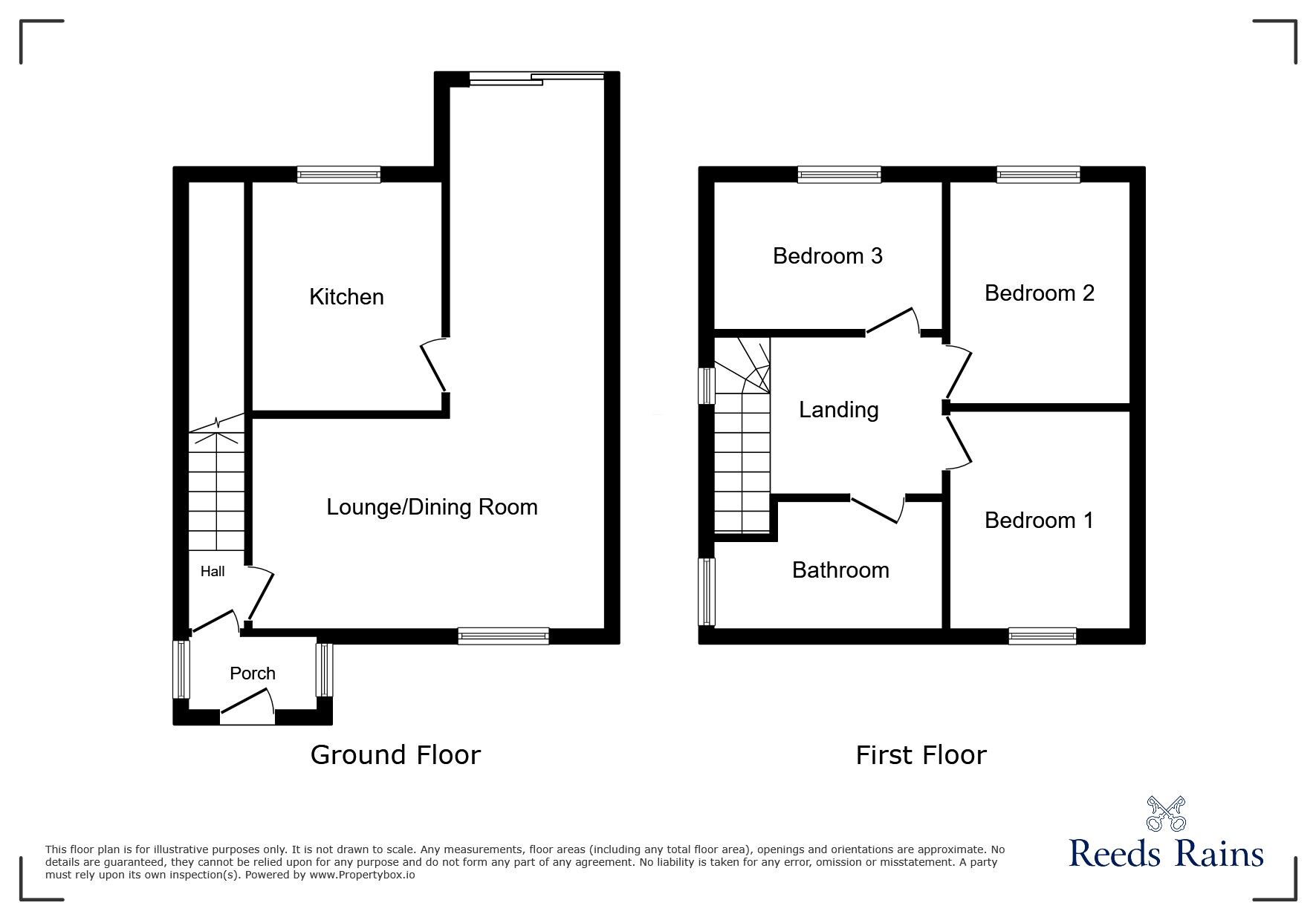 Floorplan of 3 bedroom Semi Detached House to rent, Gresham Road, Sheffield, South Yorkshire, S6