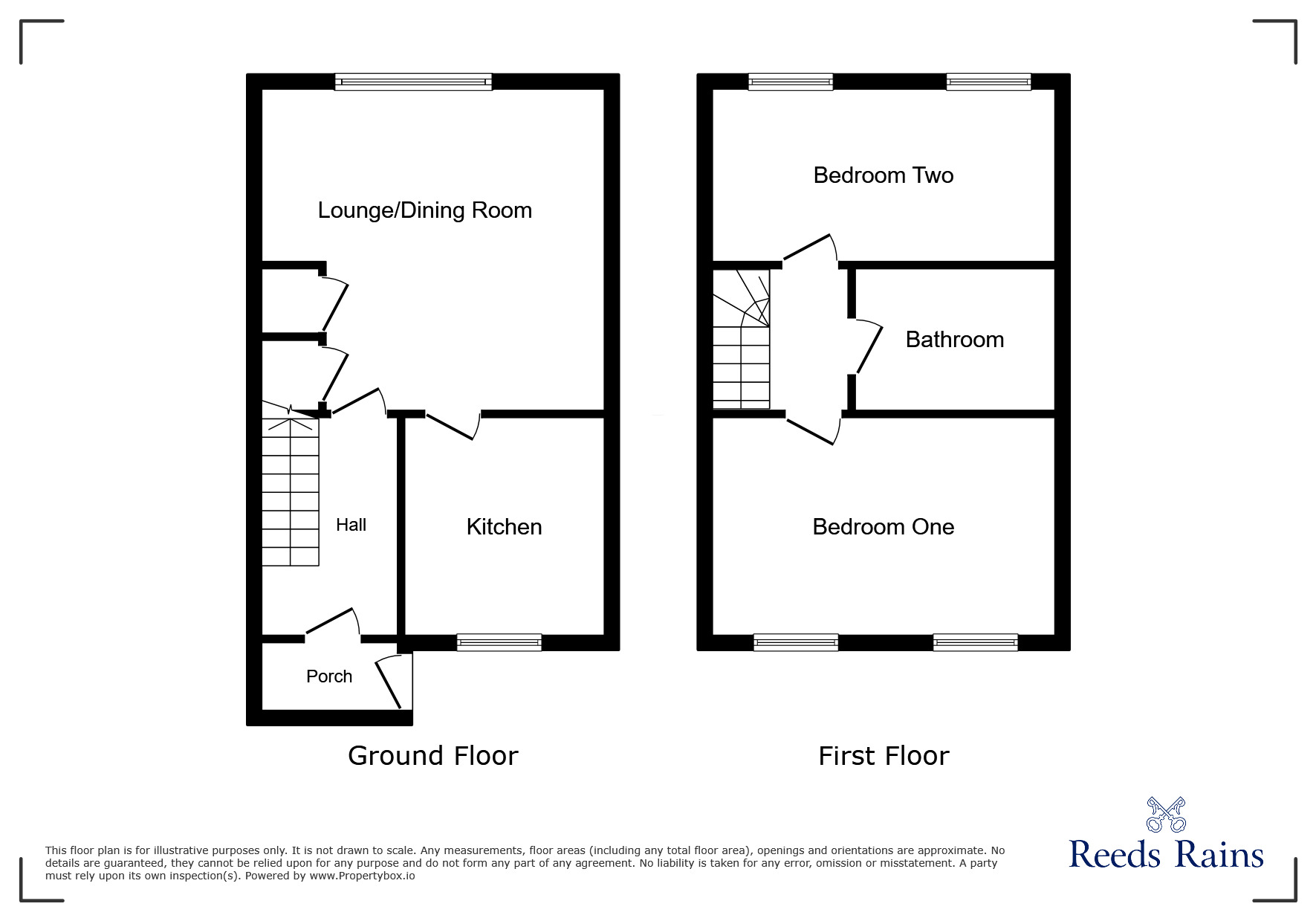 Floorplan of 2 bedroom  Flat to rent, Liberty Hill, Sheffield, South Yorkshire, S6
