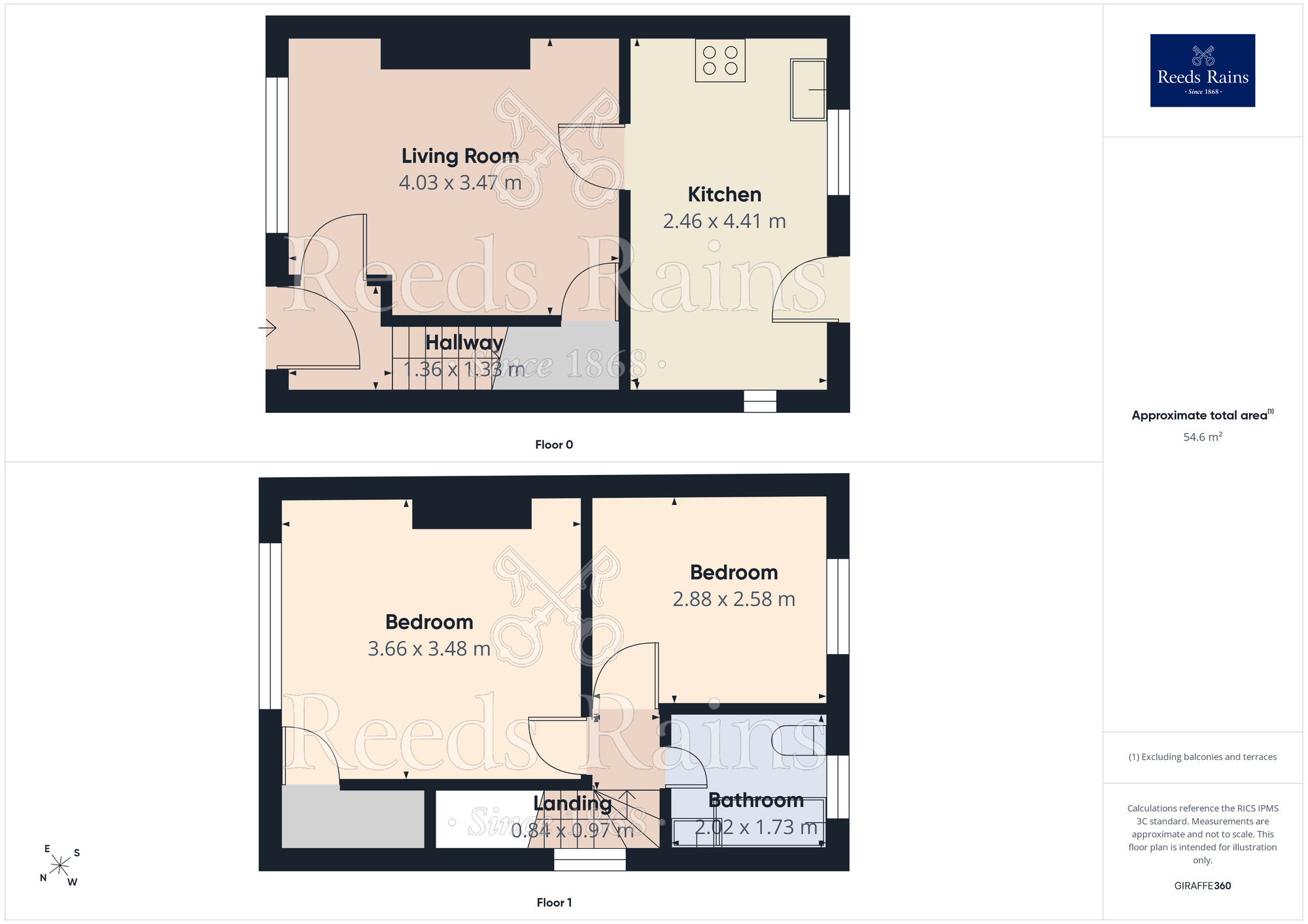 Floorplan of 2 bedroom Semi Detached House to rent, Cookson Close, Sheffield, South Yorkshire, S5