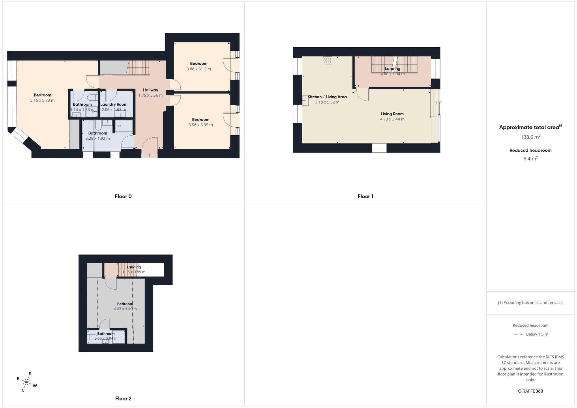 Floorplan of 4 bedroom Semi Detached House for sale, Middlewood Road North, Oughtibridge, South Yorkshire, S35
