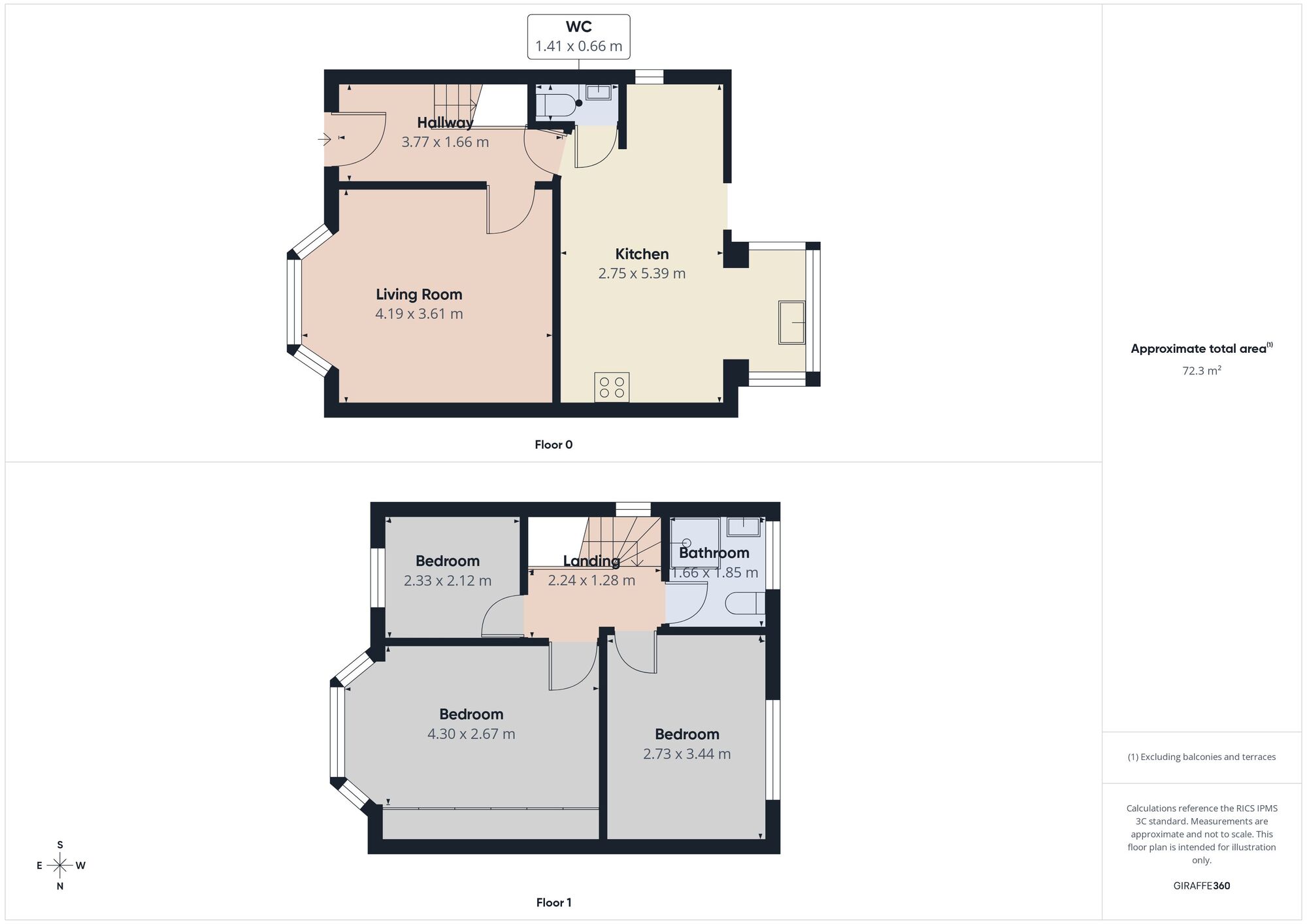 Floorplan of 3 bedroom Semi Detached House for sale, Cliffe House Road, Sheffield, S5