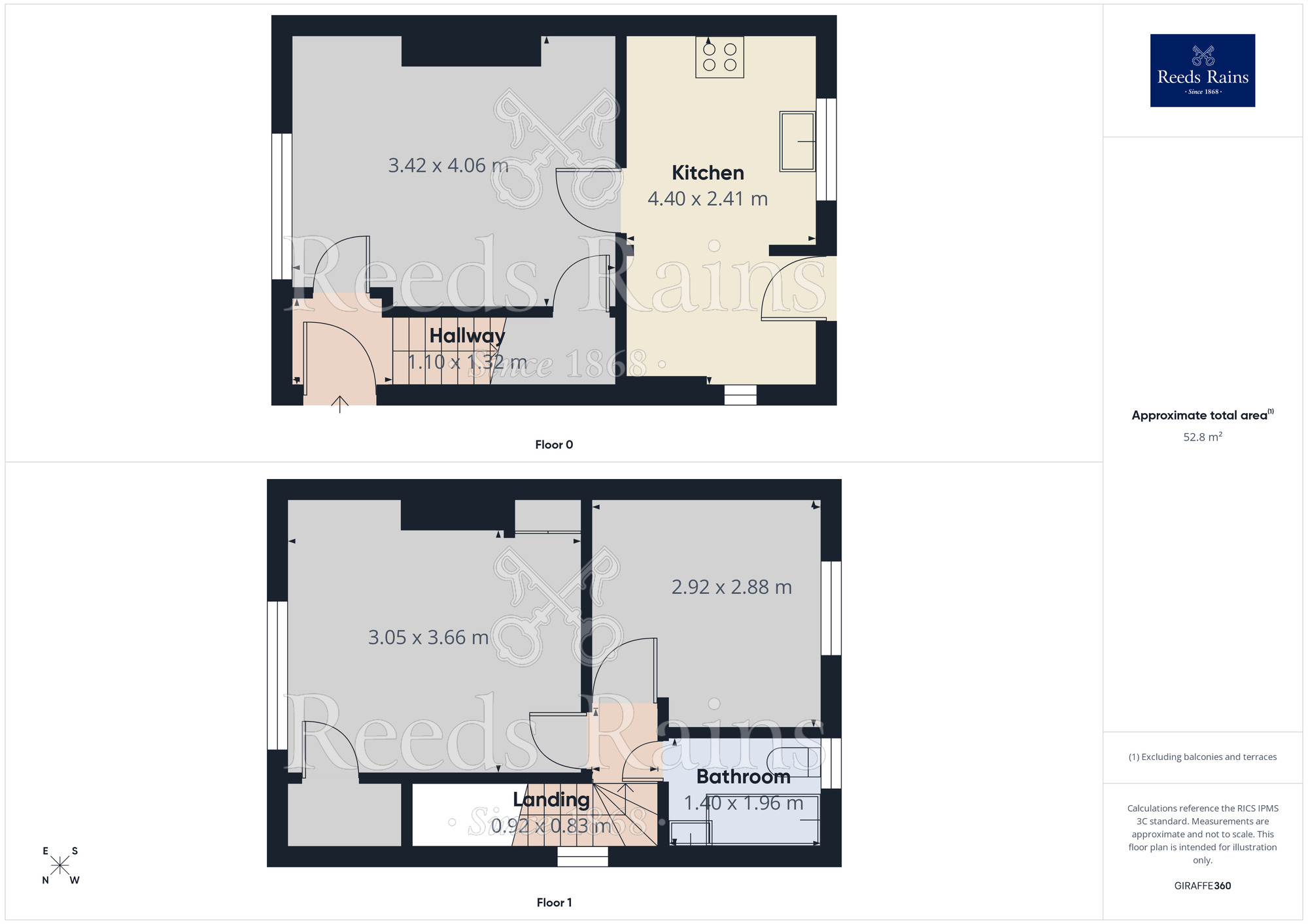 Floorplan of 2 bedroom End Terrace House to rent, Arbourthorne Road, Sheffield, S2