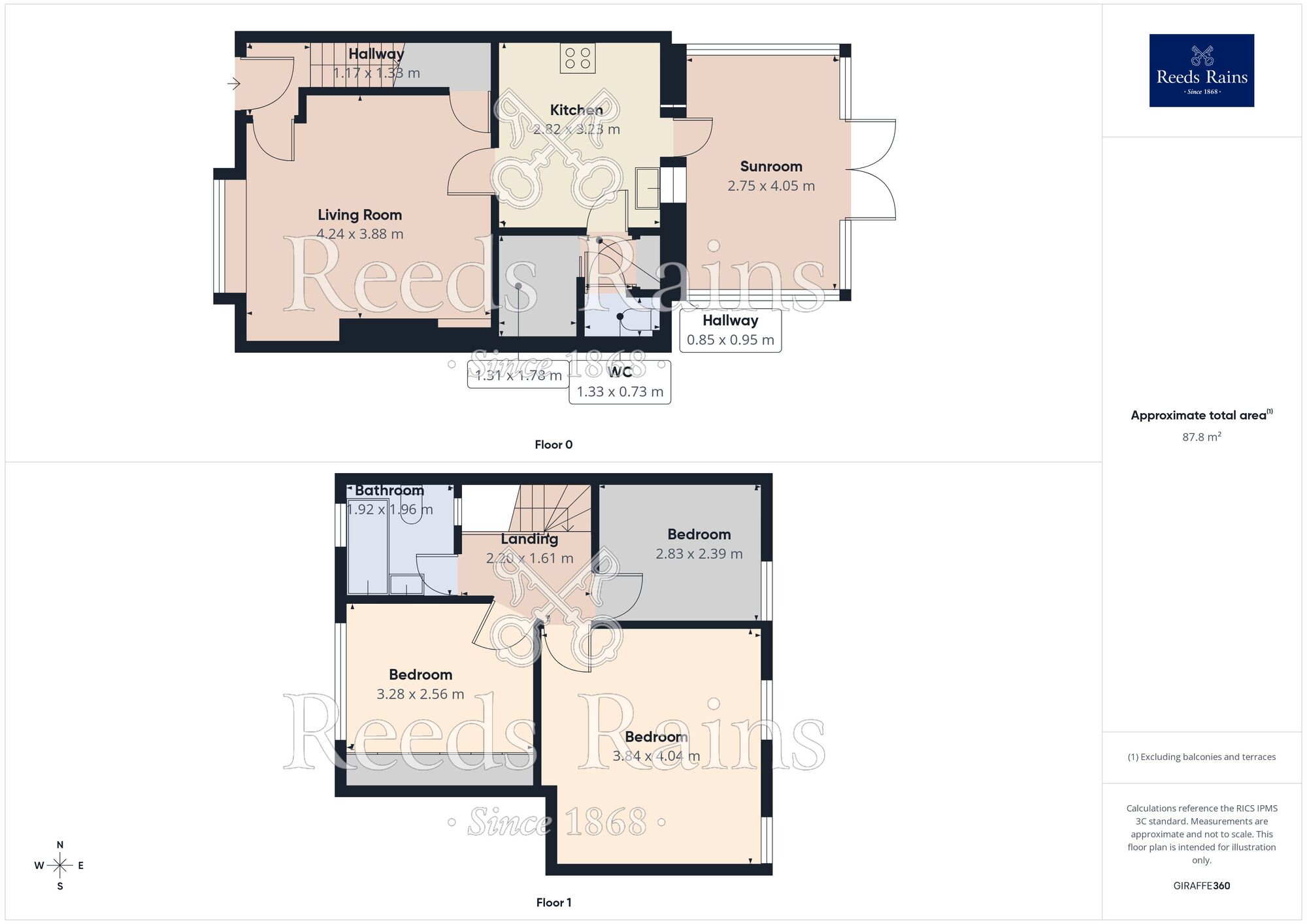 Floorplan of 3 bedroom Mid Terrace House for sale, Hallowmoor Road, Sheffield, S6