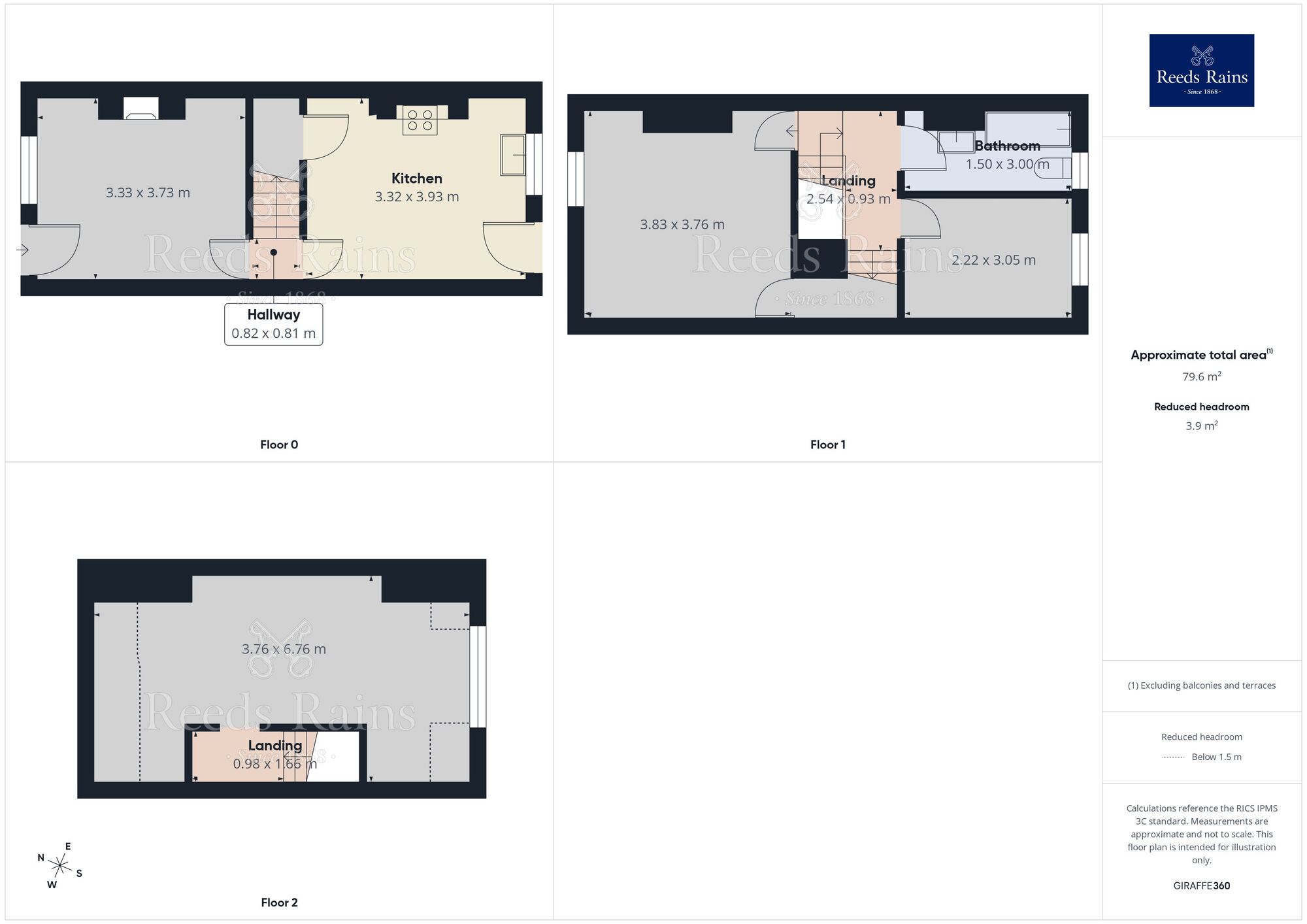 Floorplan of 3 bedroom Mid Terrace House for sale, Industry Street, Sheffield, S6