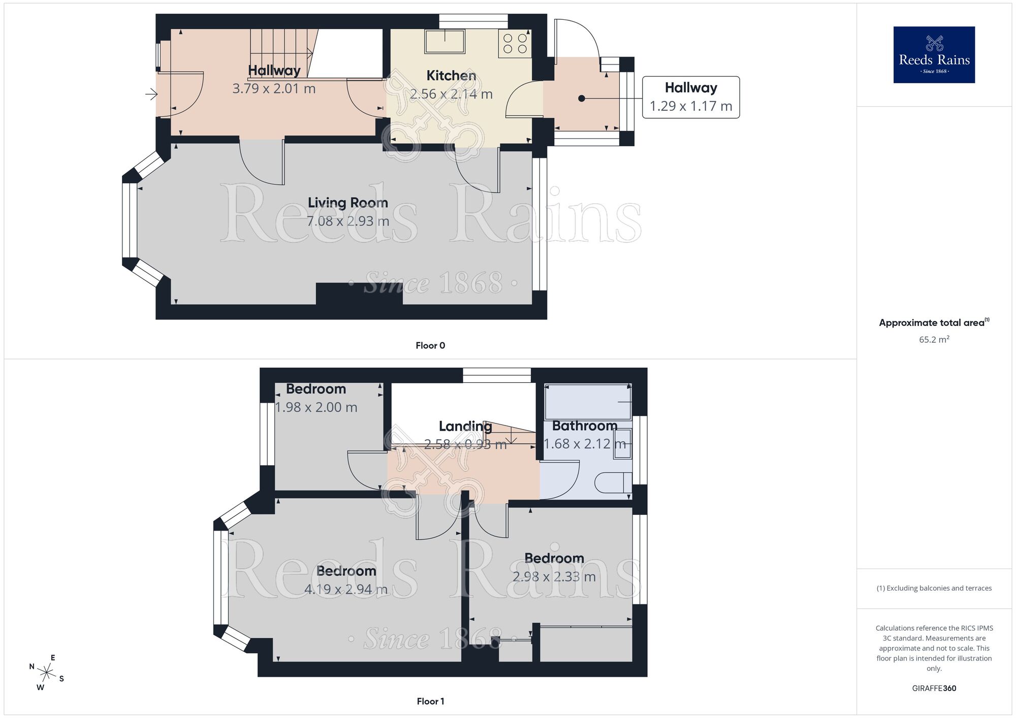 Floorplan of 3 bedroom Semi Detached House for sale, Sandstone Avenue, Sheffield, S9