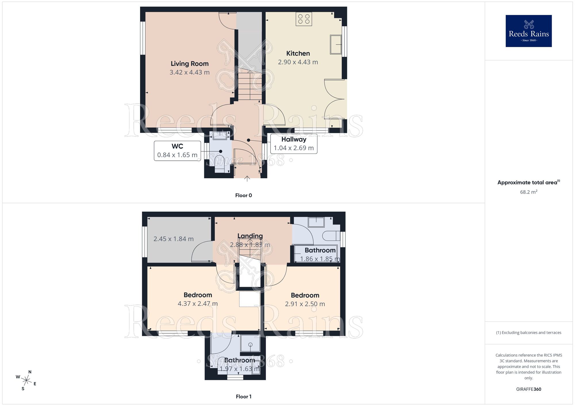 Floorplan of 3 bedroom Detached House for sale, Haven Hill Road, Sheffield, S5