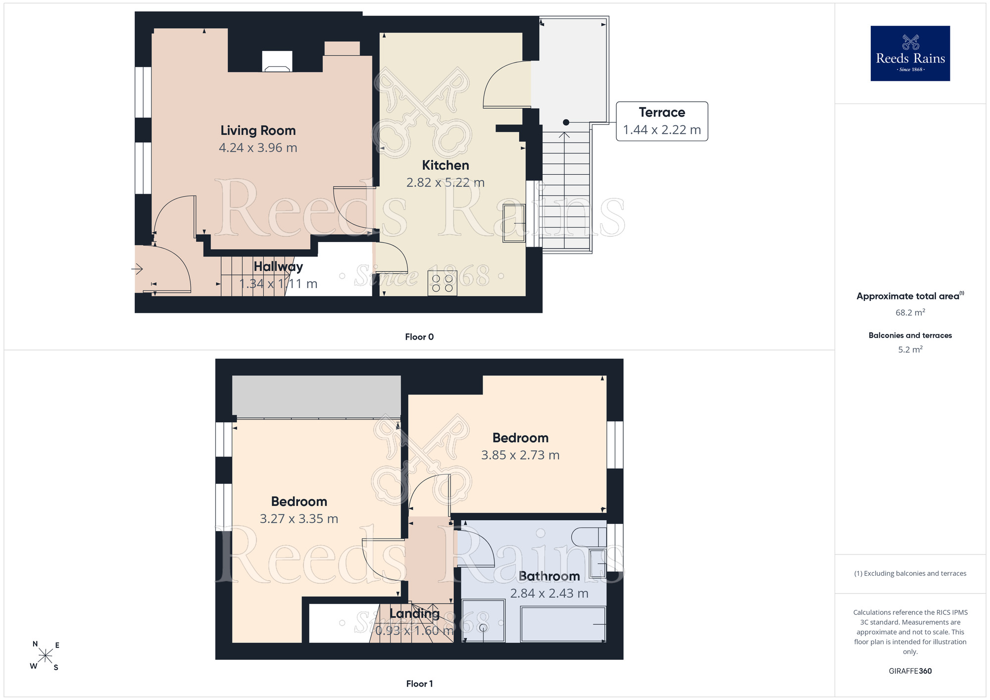 Floorplan of 2 bedroom Mid Terrace House for sale, Bishopsholme Road, Sheffield, S5