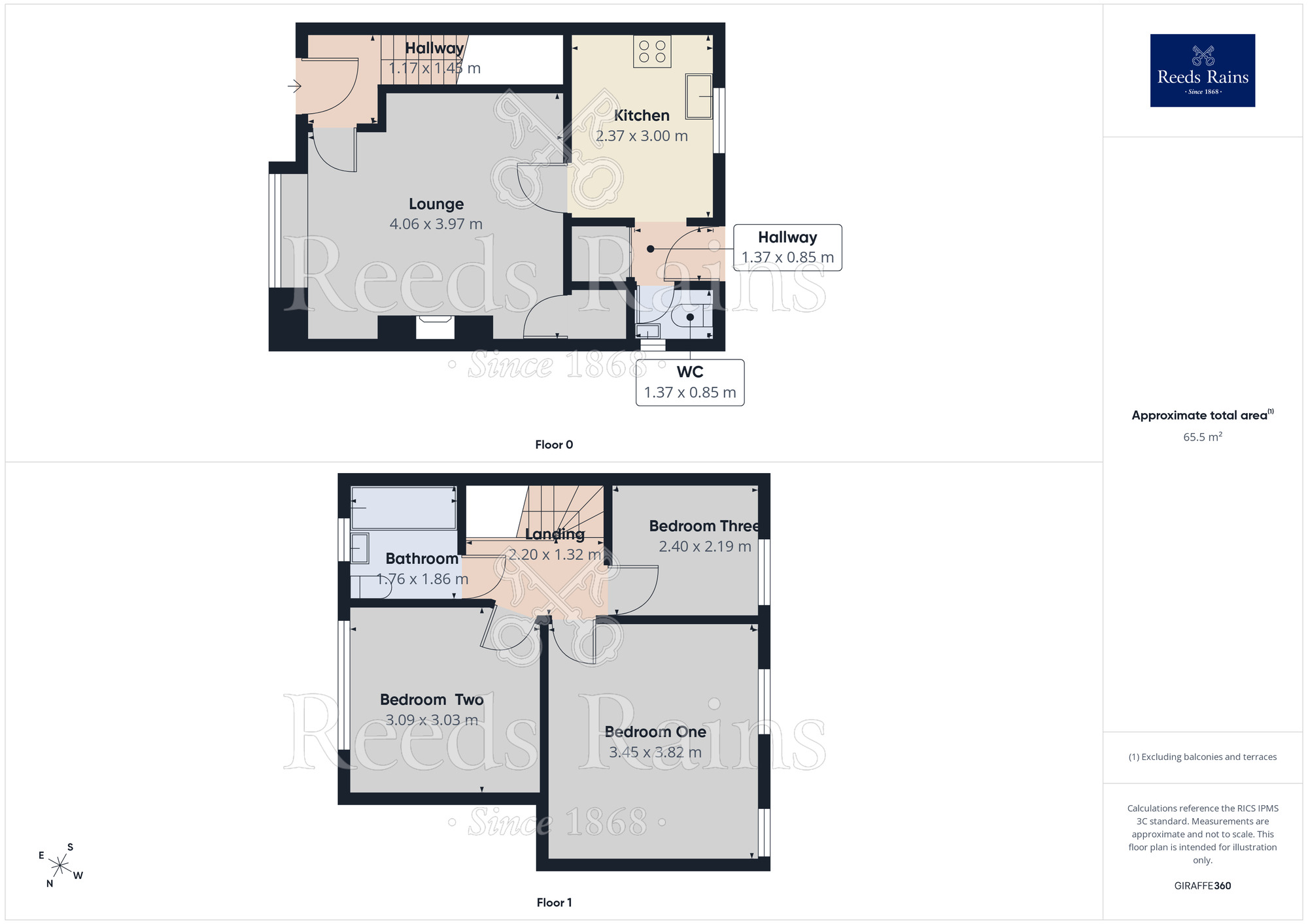 Floorplan of 3 bedroom Mid Terrace House to rent, Nethershire Lane, Sheffield, S5