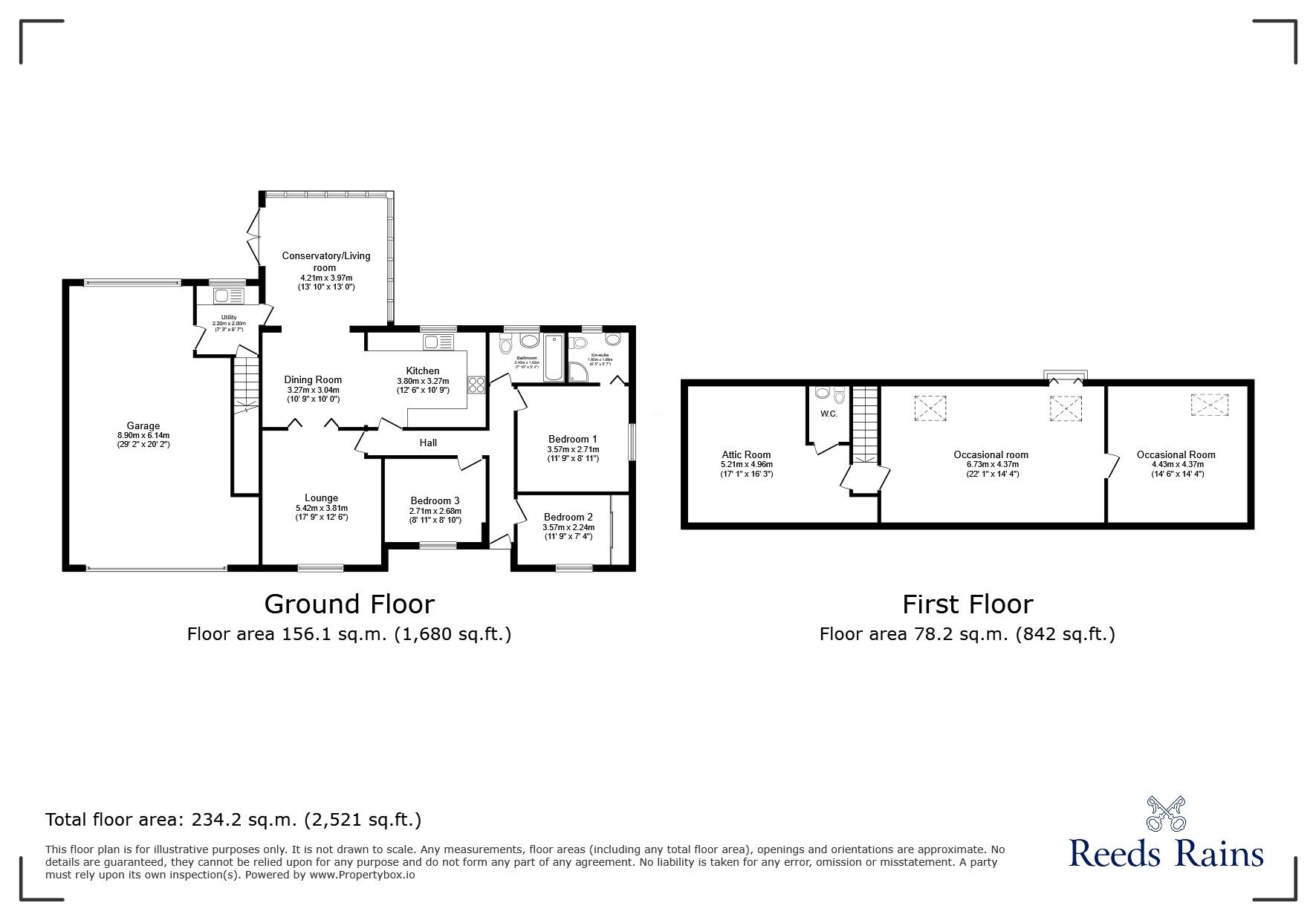 Floorplan of 3 bedroom Detached Bungalow for sale, Allison Drive, Huddersfield, West Yorkshire, HD2