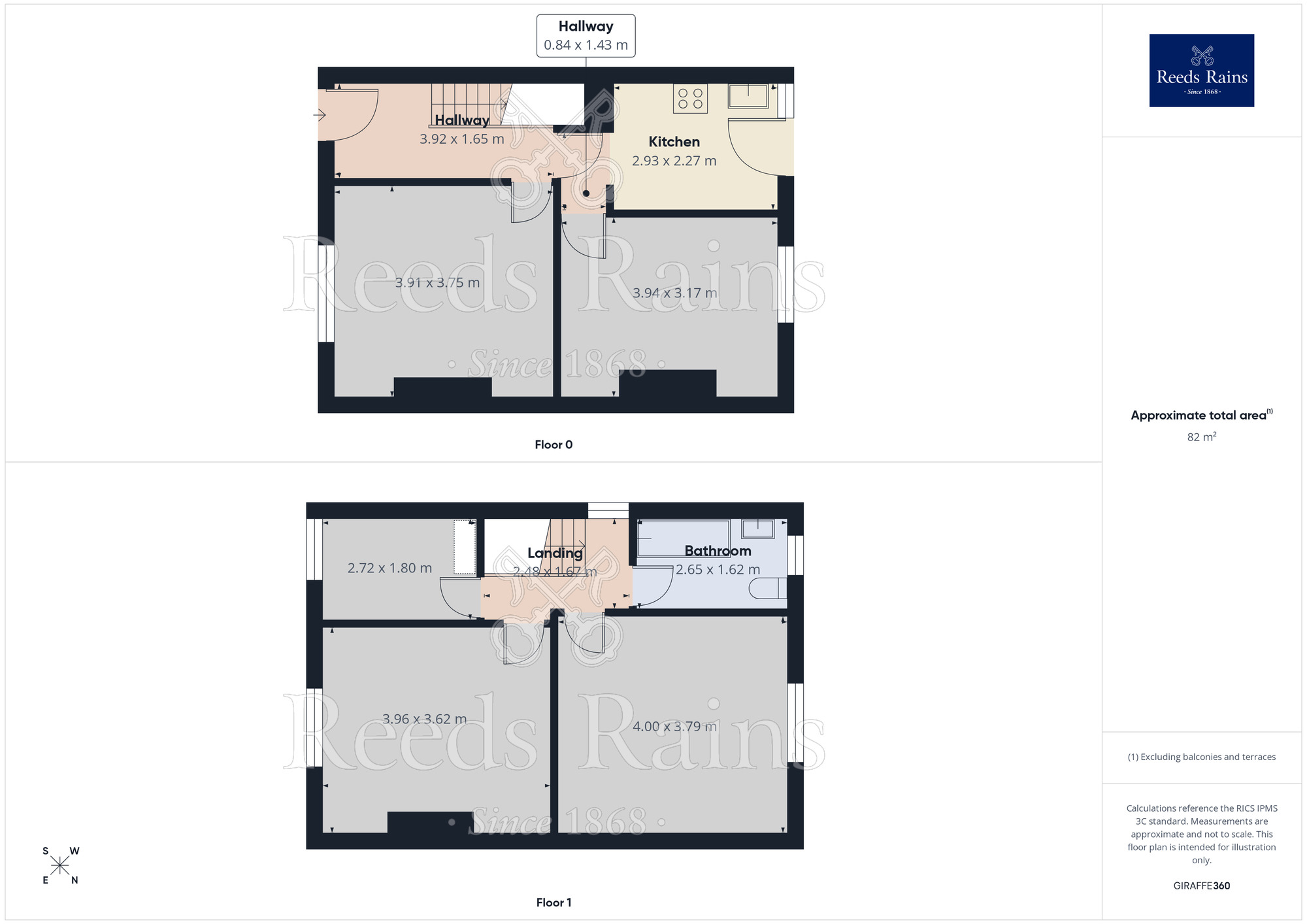 Floorplan of 3 bedroom Detached House to rent, Heaton Road, Huddersfield, West Yorkshire, HD1