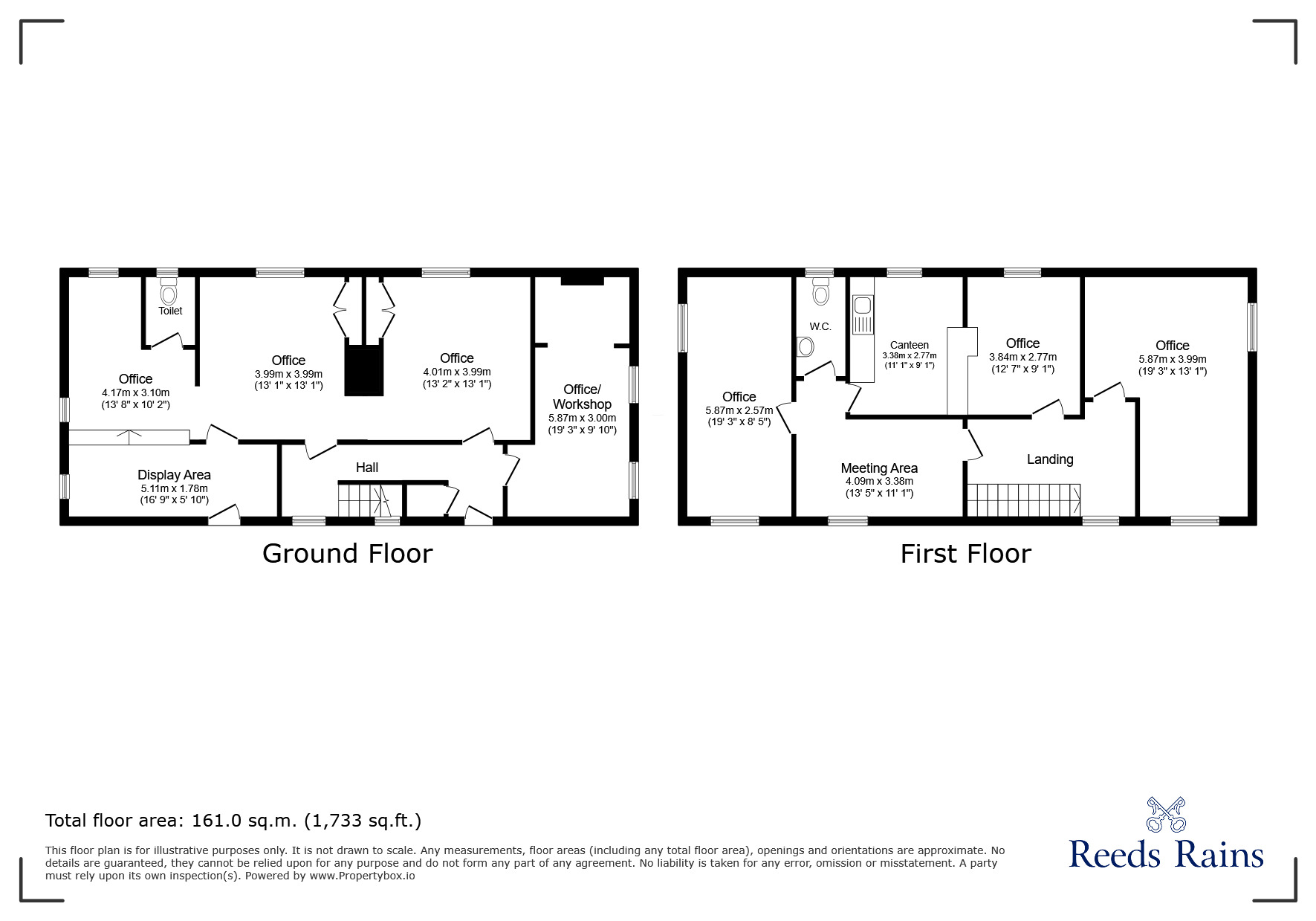 Floorplan of Detached House for sale, Queens Square, Leeds Road, West Yorkshire, HD2
