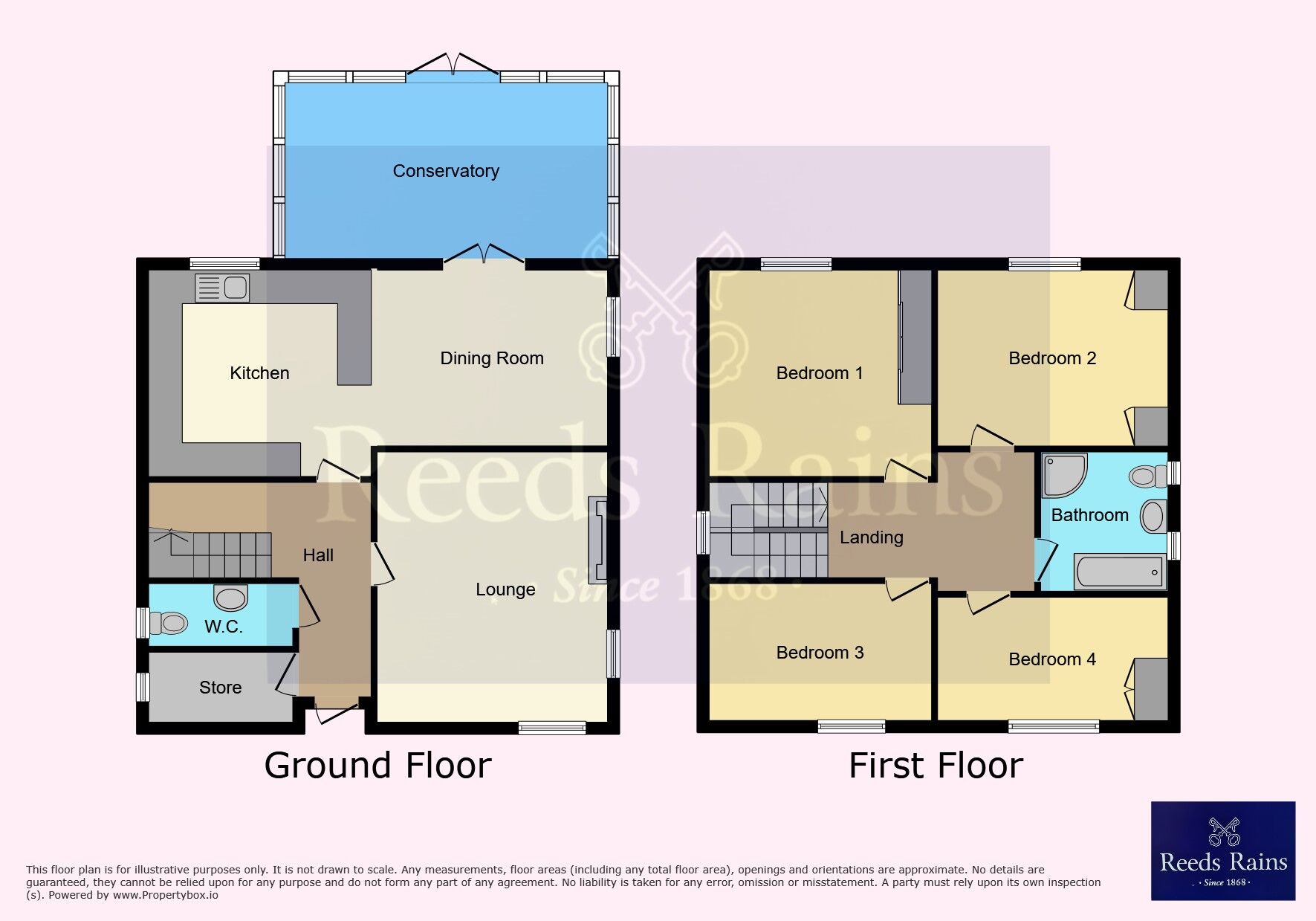 Floorplan of 4 bedroom Detached House for sale, Ocean Boulevard, Hull, HU9