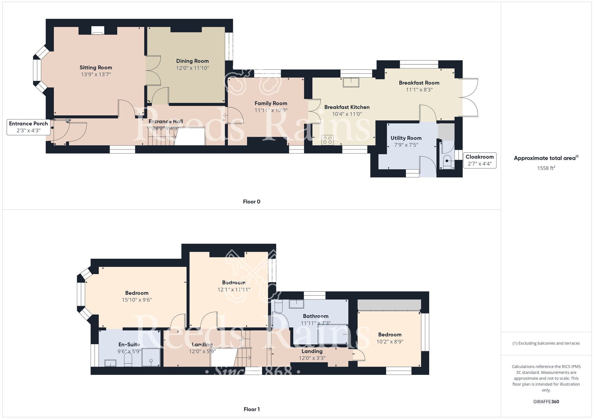 Floorplan of 3 bedroom Detached House for sale, Station Road, Preston, East Yorkshire, HU12