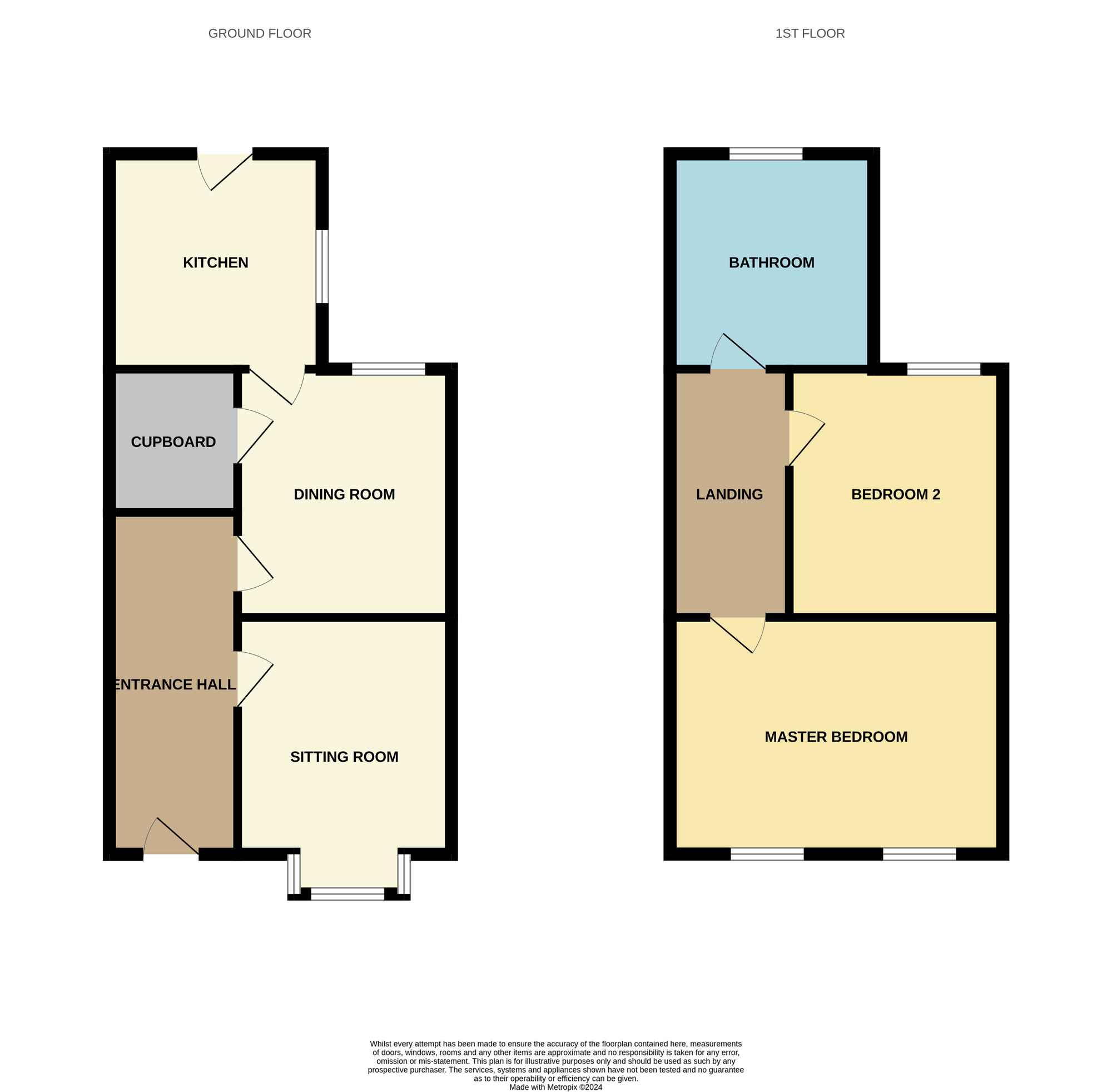 Floorplan of 2 bedroom End Terrace House for sale, Morrill Street, Hull, East Yorkshire, HU9