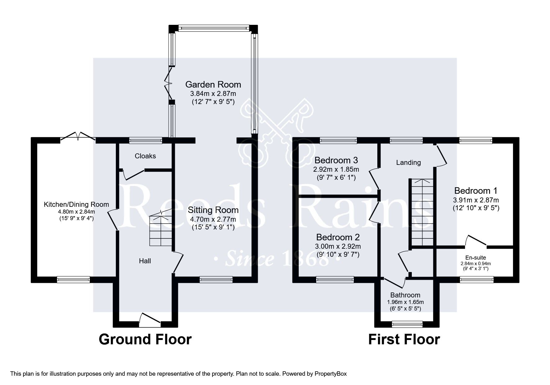 Floorplan of 3 bedroom Detached House for sale, Risholme Way, Hull, East Yorkshire, HU8
