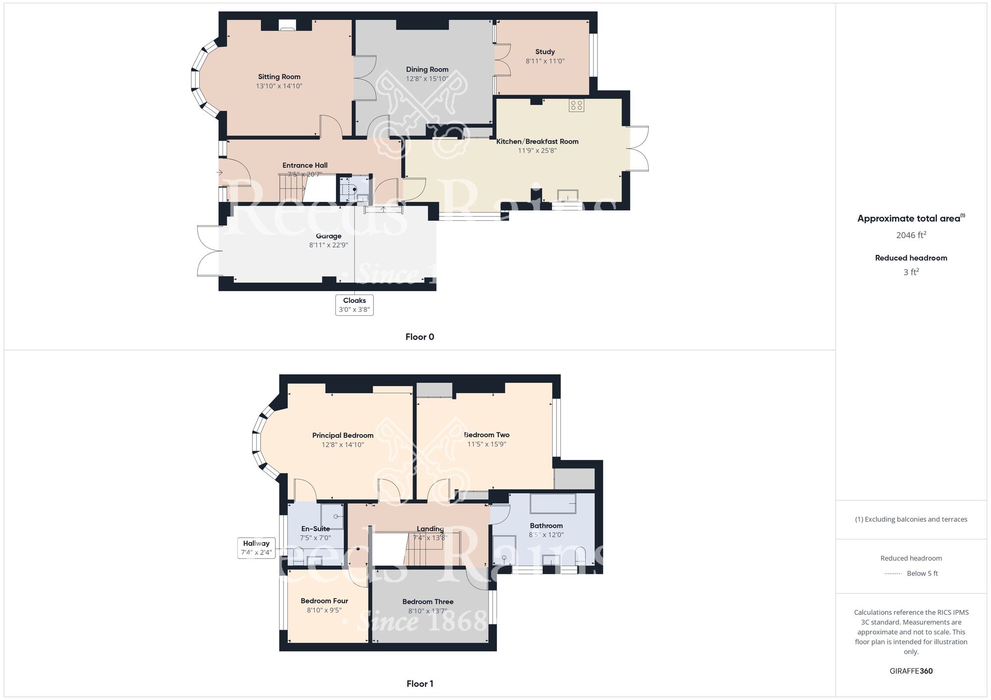 Floorplan of 4 bedroom Semi Detached House for sale, Holderness Road, Hull, East Yorkshire, HU8