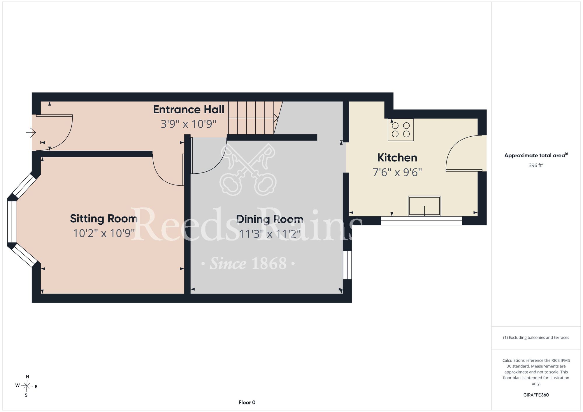 Floorplan of 2 bedroom Mid Terrace House for sale, New Bridge Road, Hull, HU9