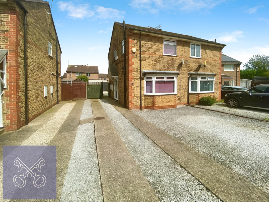 Main image of 2 bedroom Semi Detached House for sale, Brackley Close, Hull, East Yorkshire, HU8