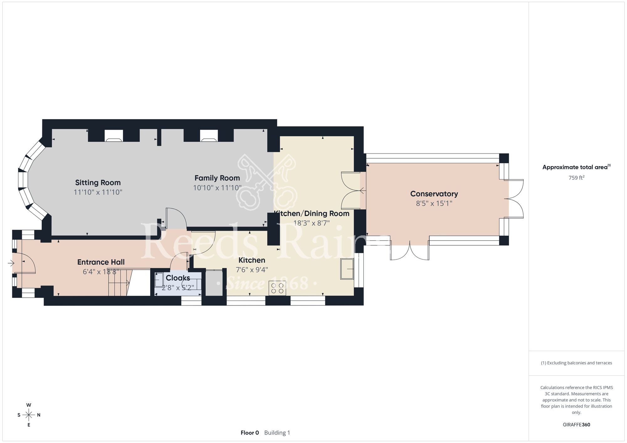 Floorplan of 3 bedroom Semi Detached House for sale, Main Road, Bilton, Hull, HU11