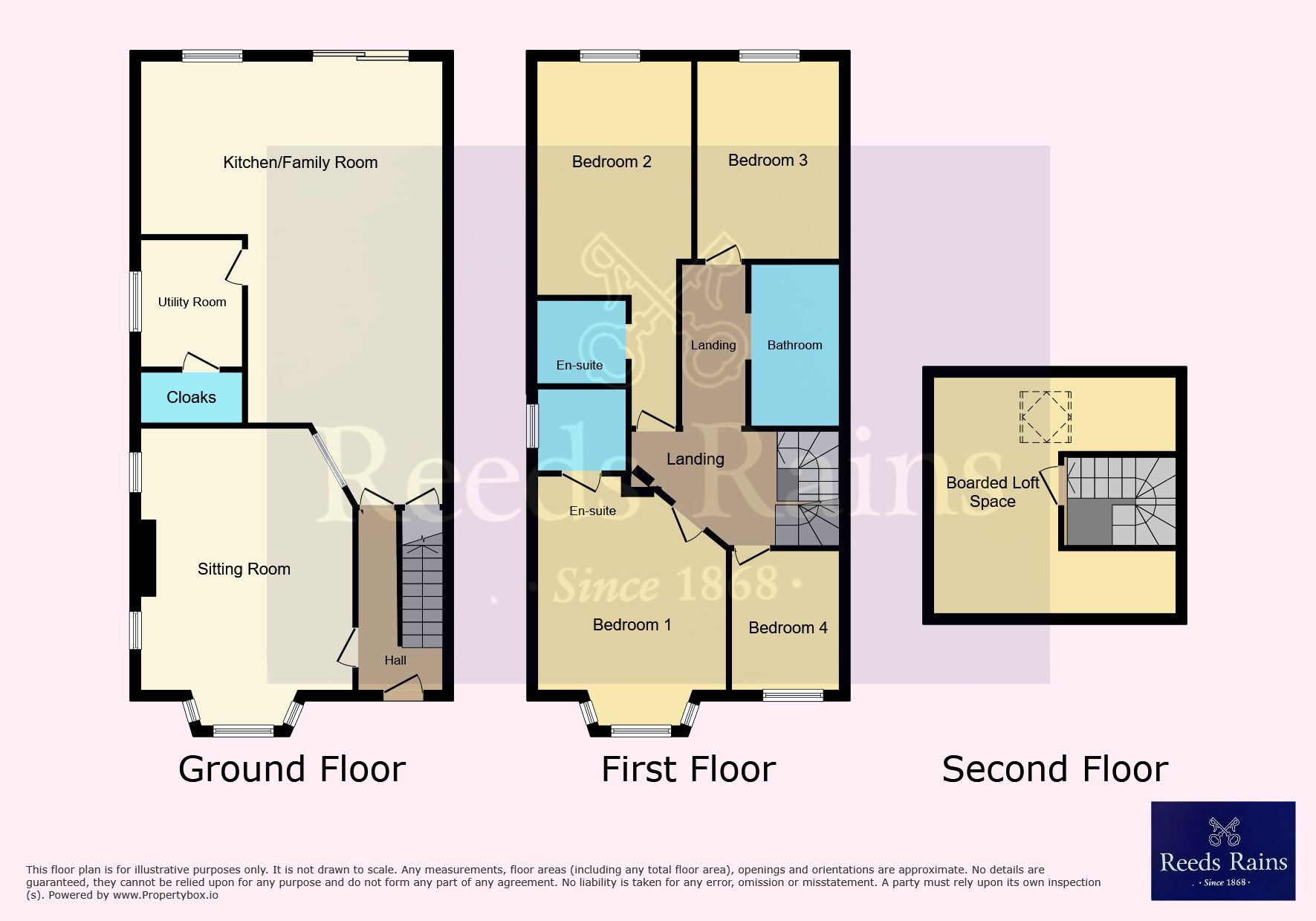 Floorplan of 4 bedroom Semi Detached House for sale, Cottingham Road, Hull, HU5