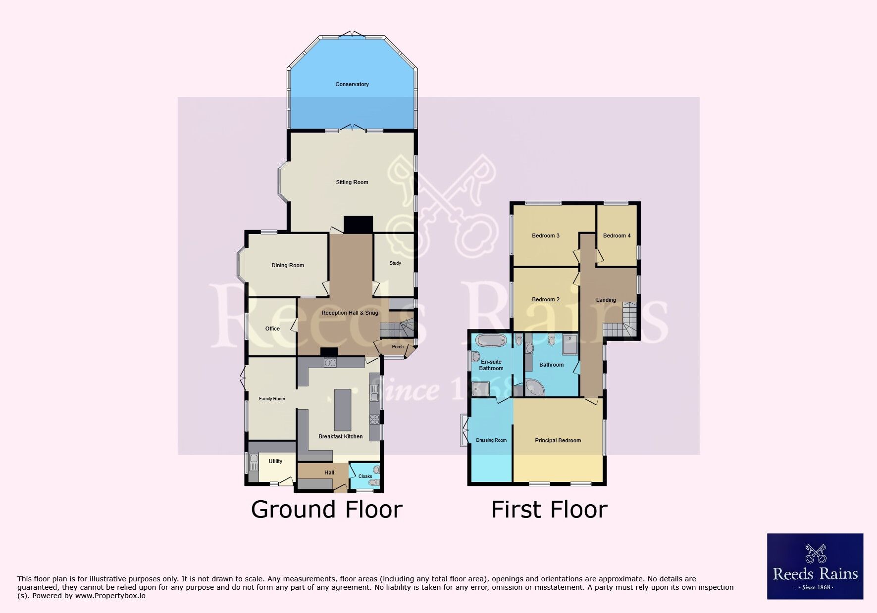 Floorplan of 4 bedroom Detached House for sale, Main Road, Wyton, East Yorkshire, HU11