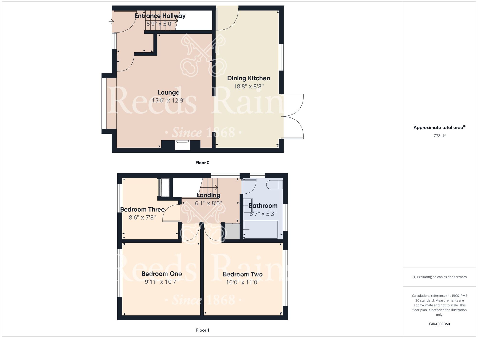 Floorplan of 3 bedroom Semi Detached House for sale, Galfrid Road, Bilton, East Yorkshire, HU11