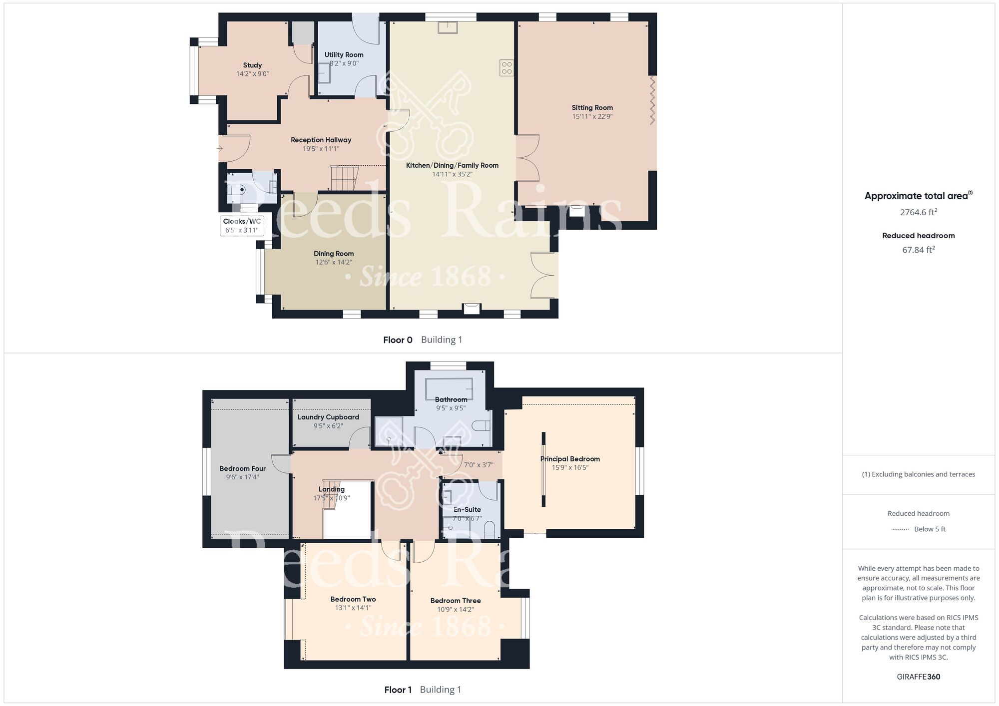 Floorplan of 4 bedroom Detached House for sale, Main Road, Camerton, East Yorkshire, HU12
