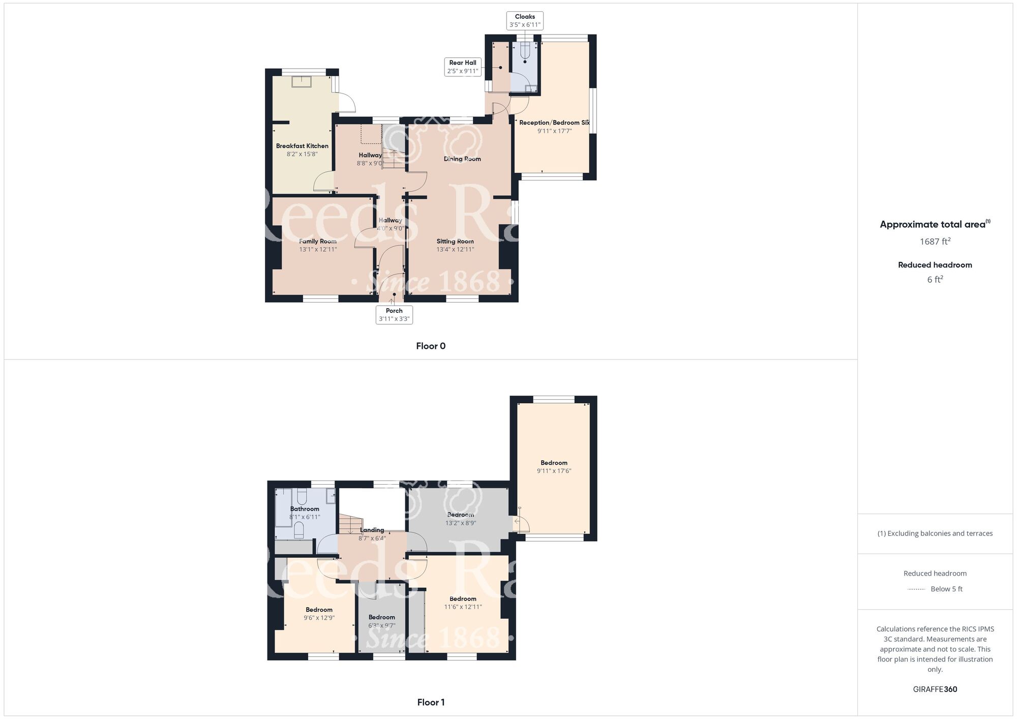 Floorplan of 5 bedroom Semi Detached House for sale, George Street, Hedon, East Yorkshire, HU12