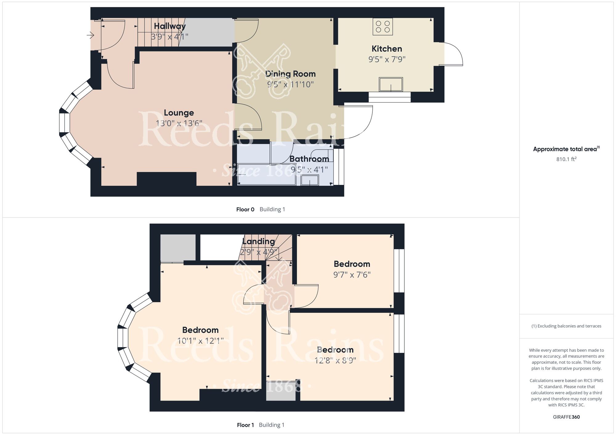 Floorplan of 3 bedroom Mid Terrace House for sale, Brindley Street, Hull, East Yorkshire, HU9