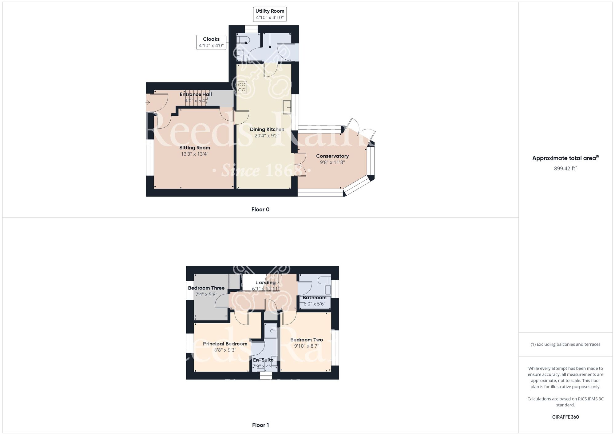 Floorplan of 3 bedroom Detached House for sale, Western Gailes Way, Hull, East Yorkshire, HU8