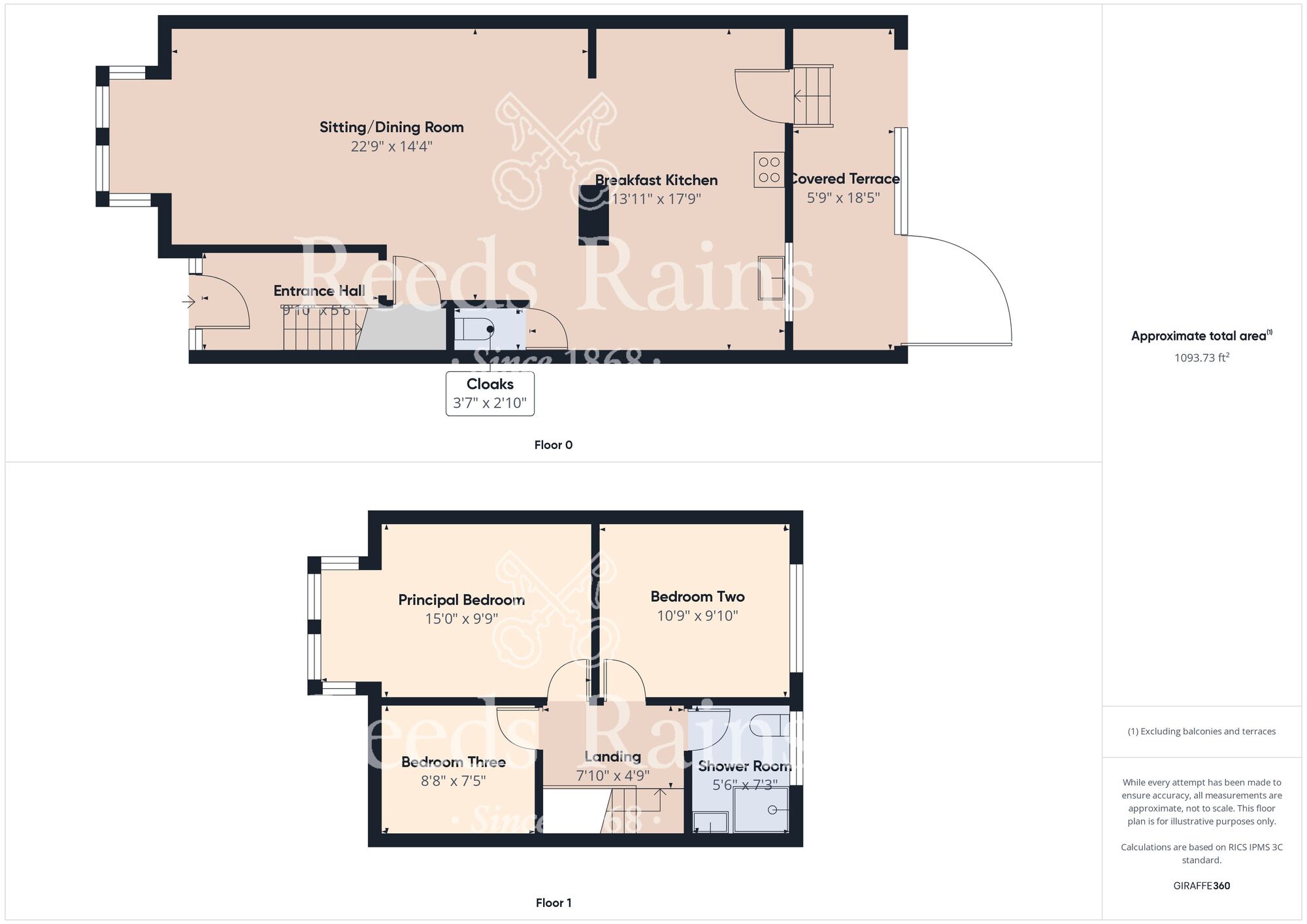 Floorplan of 3 bedroom Mid Terrace House for sale, Woldcarr Road, Hull, East  Yorkshire, HU3