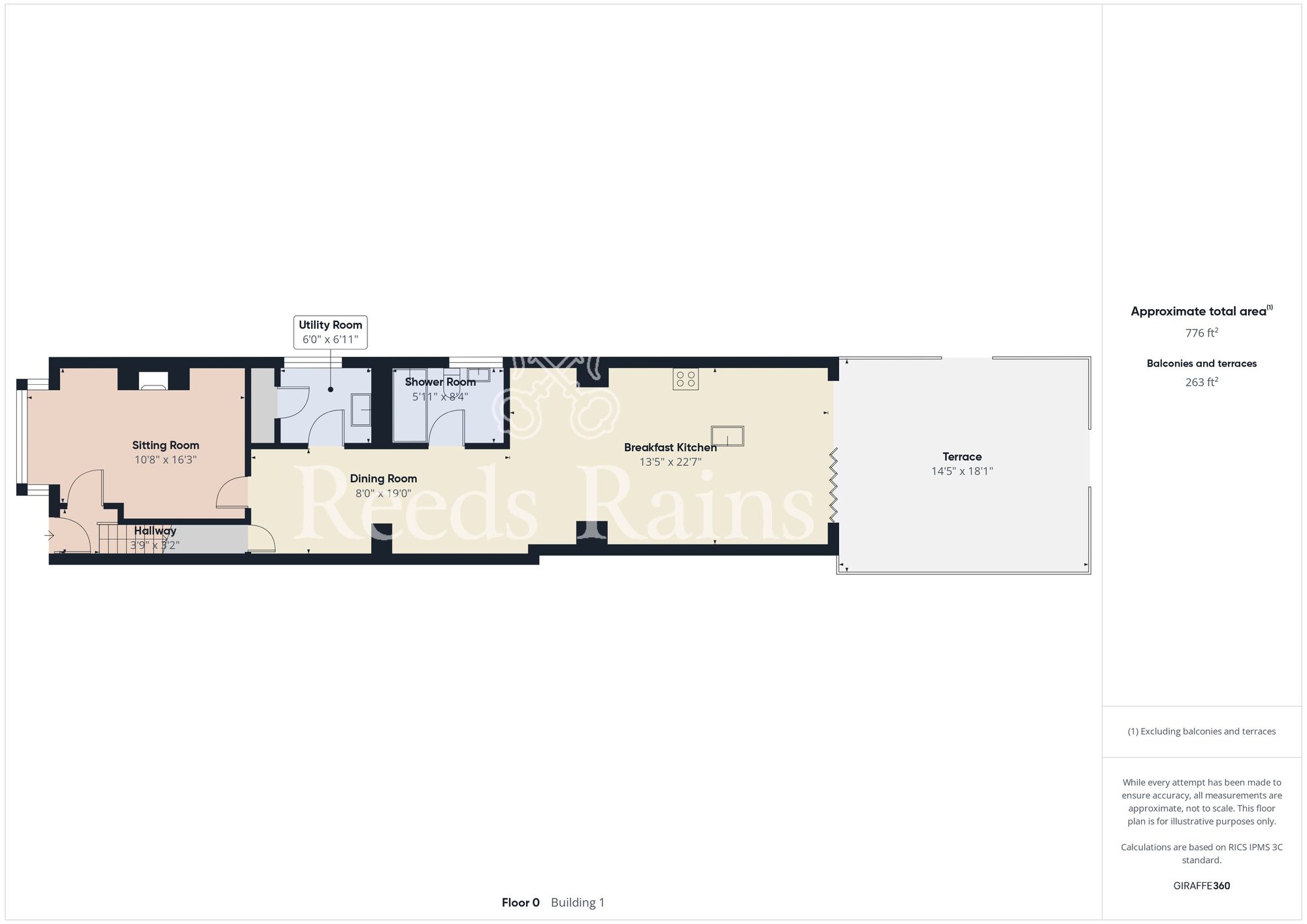 Floorplan of 4 bedroom End Terrace House for sale, Cayton Road, Hull, East Yorkshire, HU8