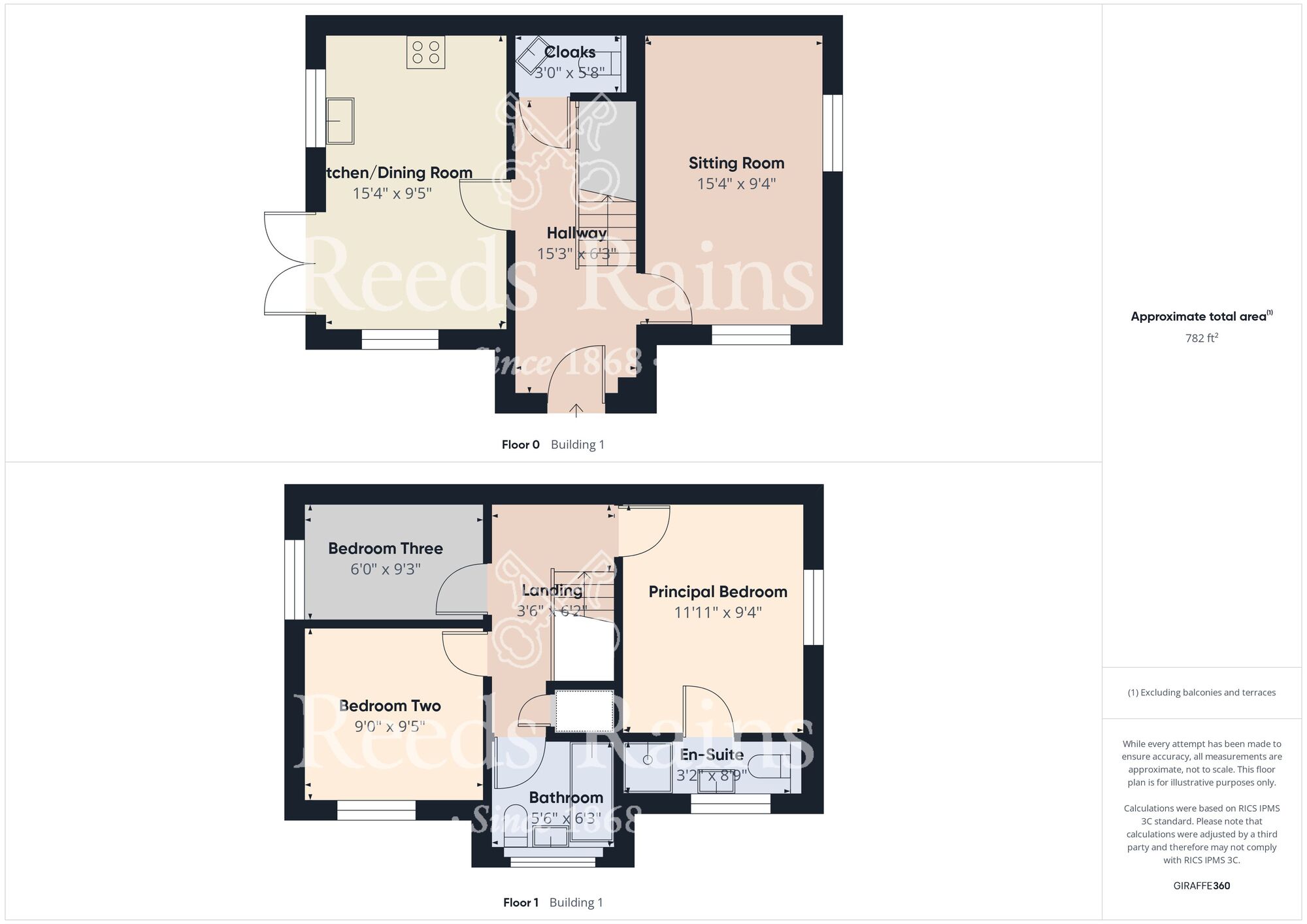 Floorplan of 3 bedroom Detached House for sale, Hallcoate View, Hull, East Yorkshire, HU8