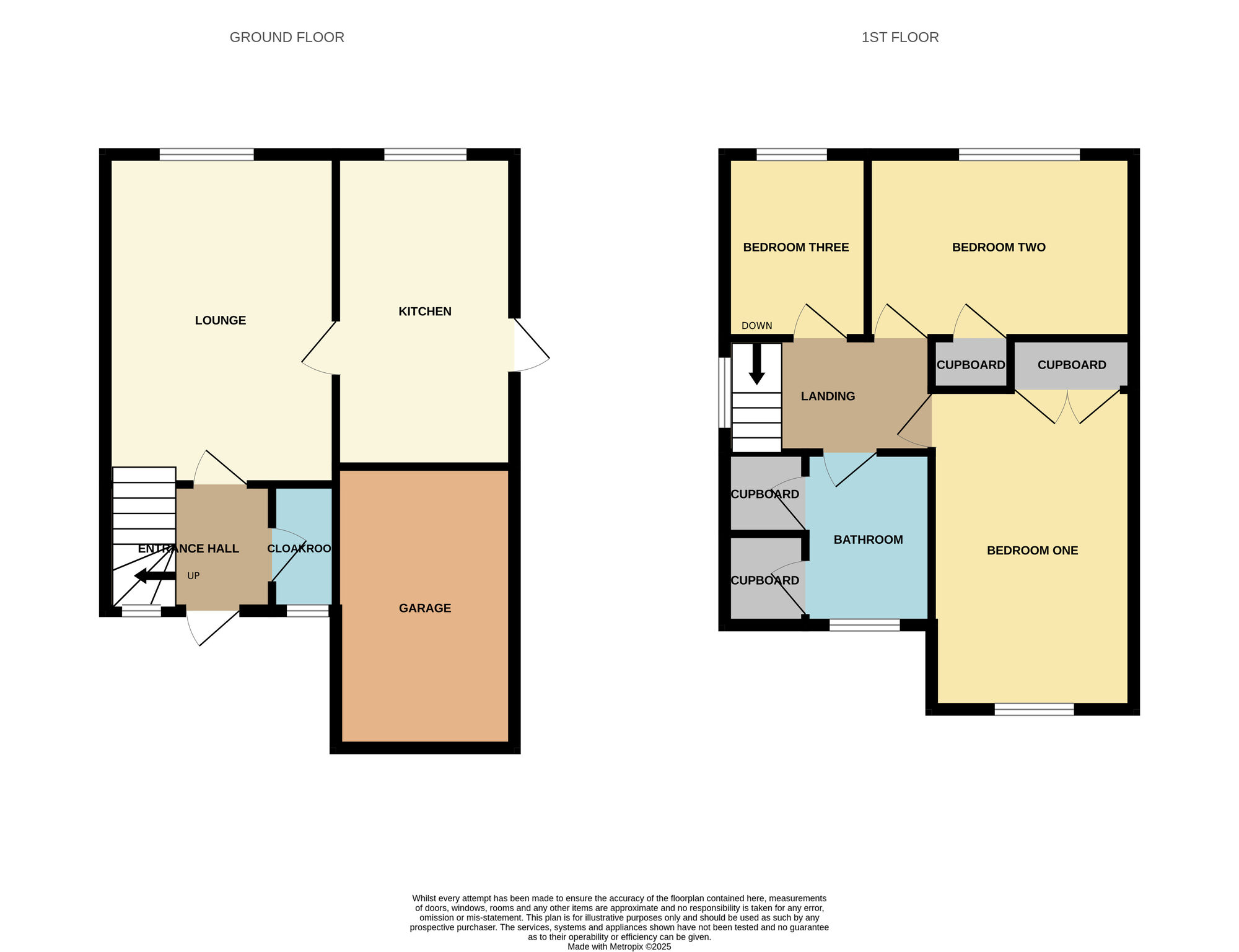 Floorplan of 3 bedroom Detached House for sale, Marbury Park, Kingswood, East Yorkshire, HU7