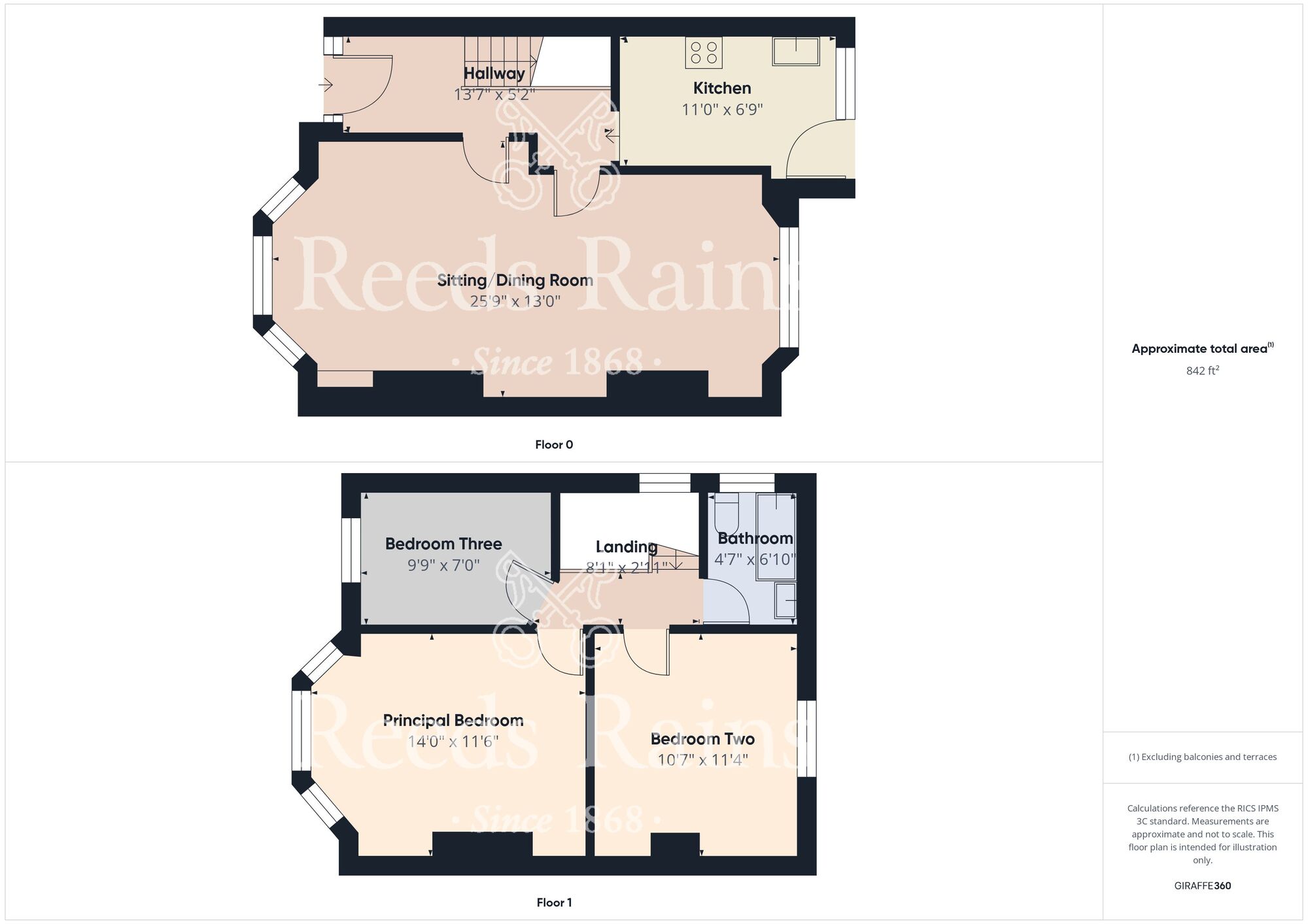Floorplan of 3 bedroom Semi Detached House for sale, Summergangs Road, Kingston Upon Hull, City Of Kingston Upon Hull, HU8