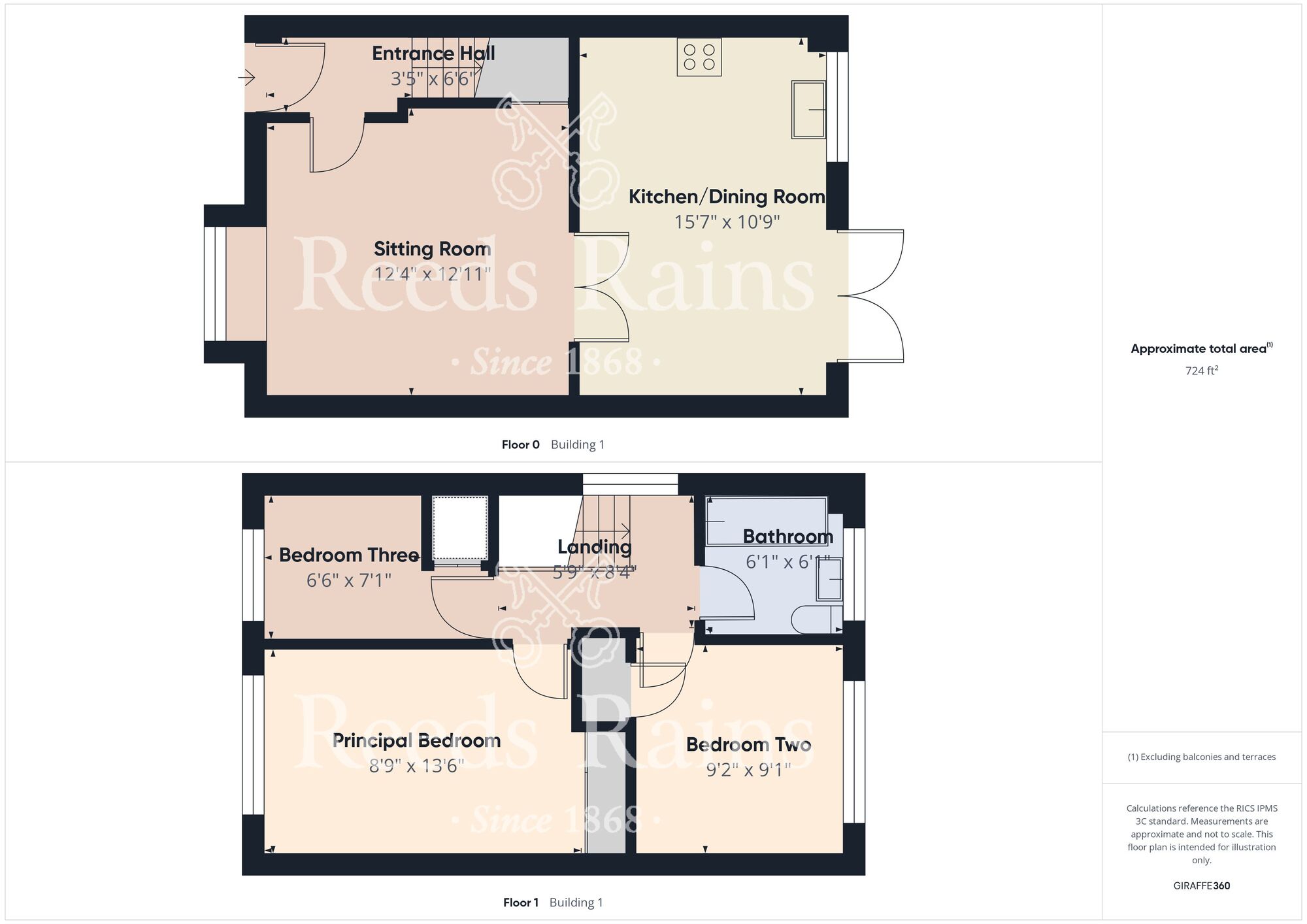 Floorplan of 3 bedroom Semi Detached House for sale, Grosmont Close, Hull, East Riding of Yorkshire, HU8
