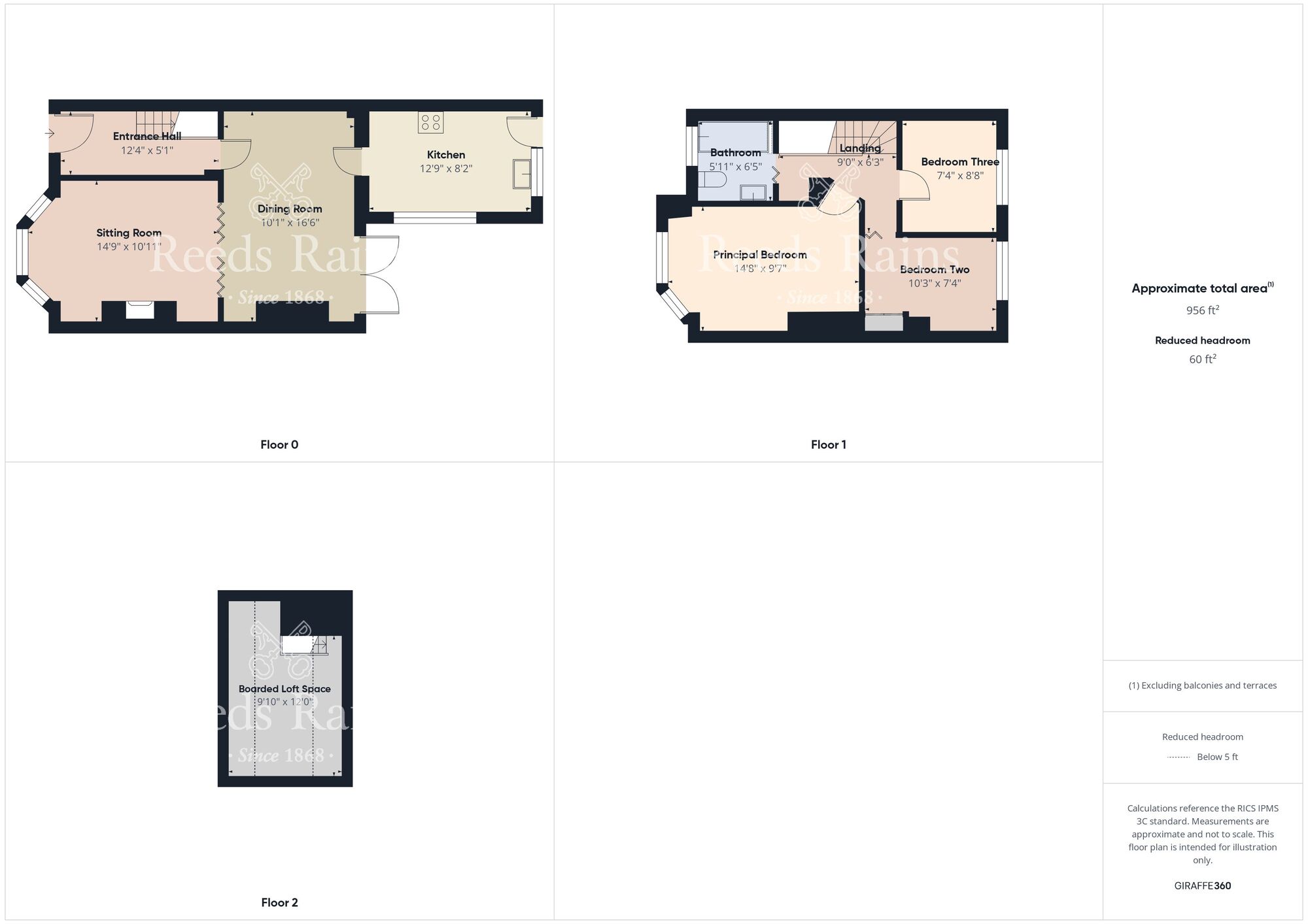 Floorplan of 3 bedroom Mid Terrace House for sale, Brindley Street, Hull, East Yorkshire, HU9