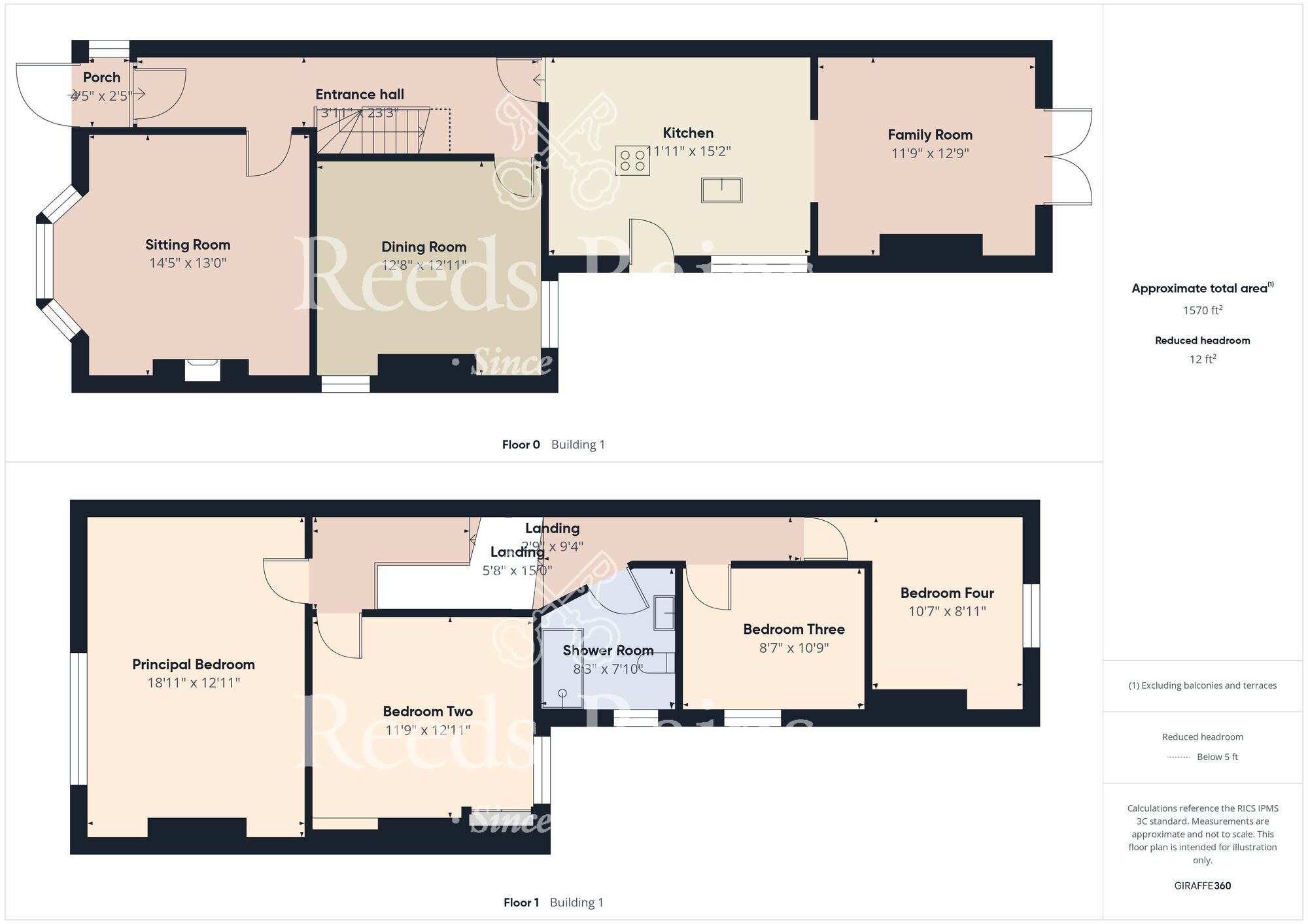 Floorplan of 4 bedroom End Terrace House for sale, Ings Road, Hull, East Yorkshire, HU8