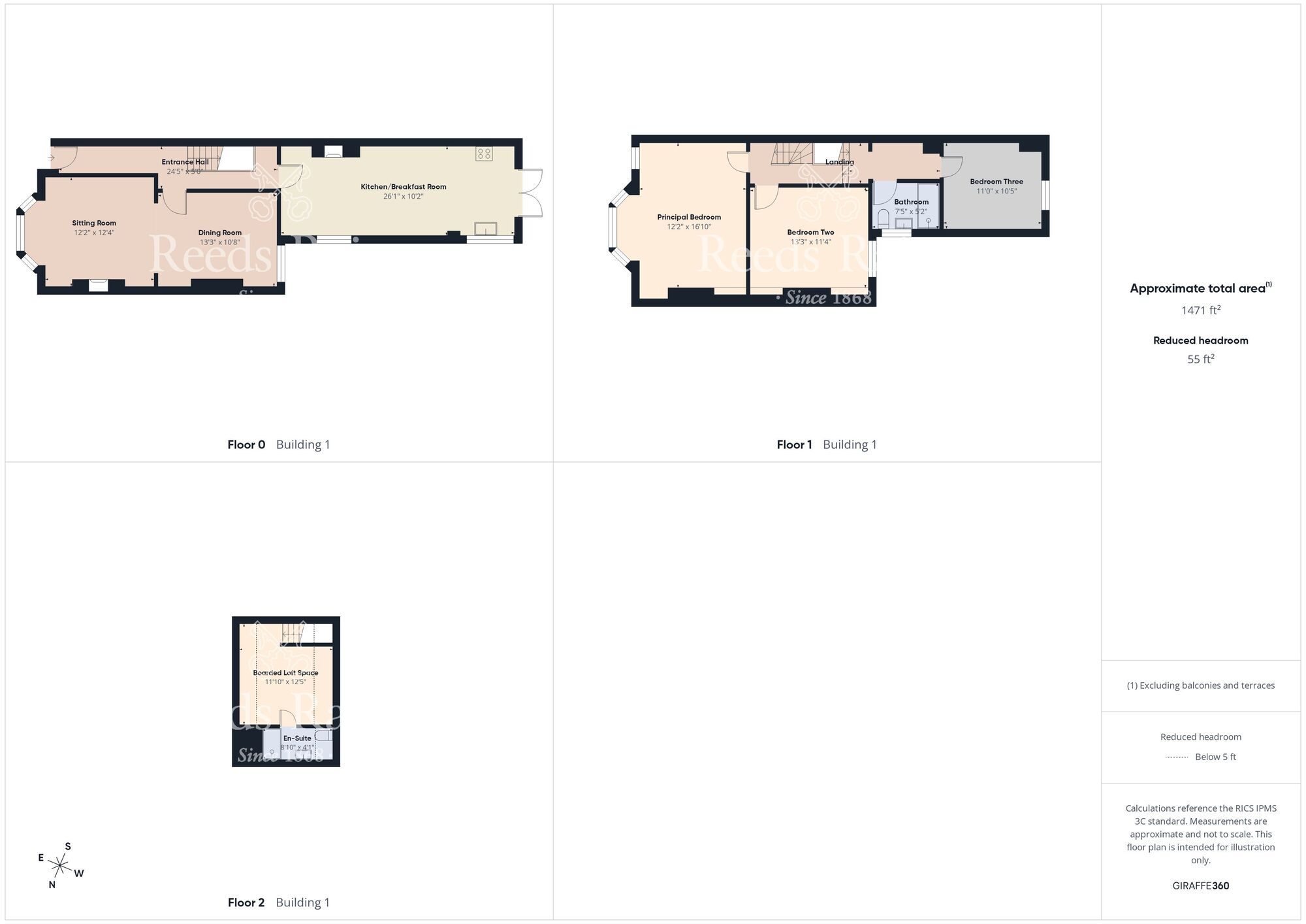 Floorplan of 3 bedroom Mid Terrace House for sale, Faraday Street, Hull, East Riding of Yorkshire, HU9
